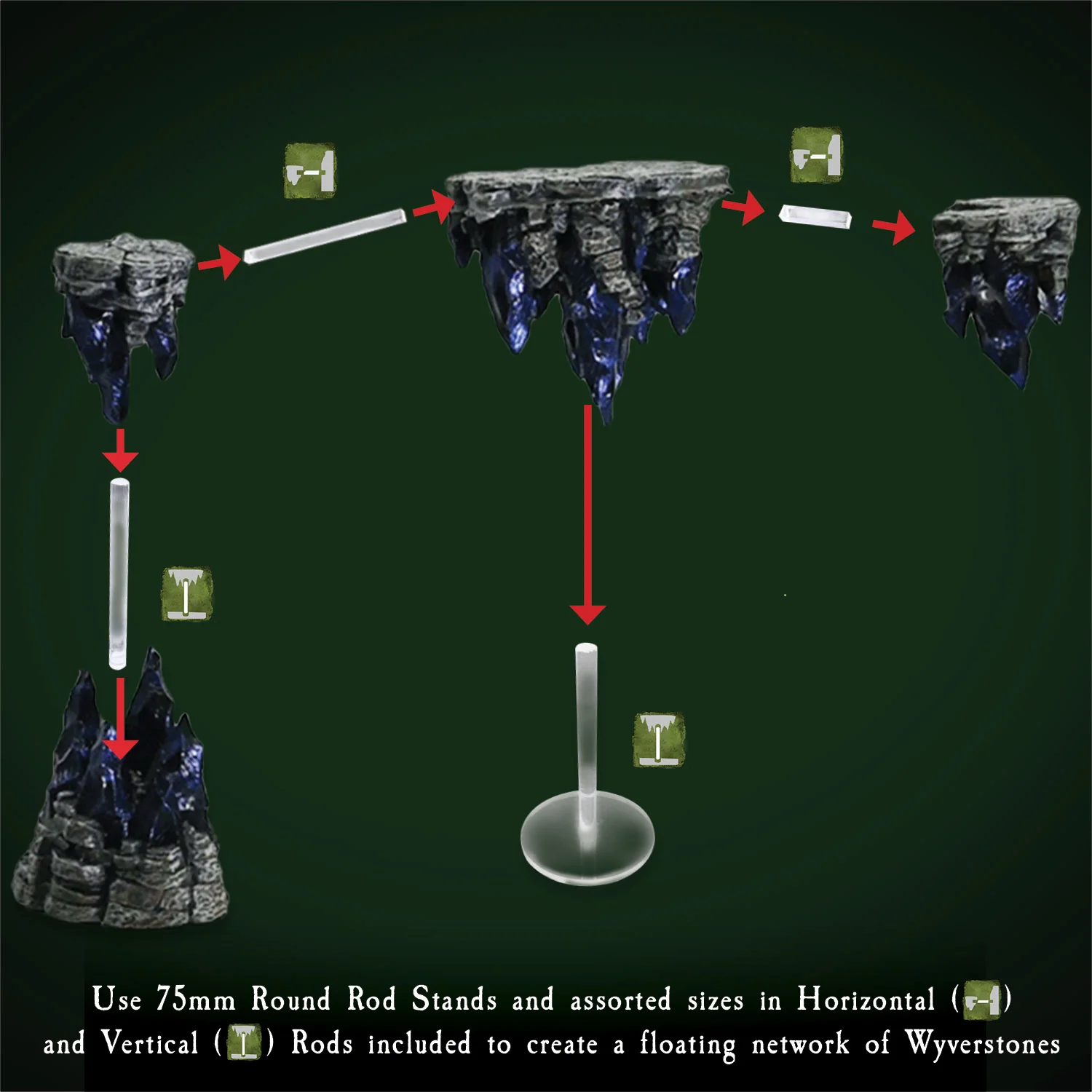 Mountain Driftstone Pack (Painted) - Image 3