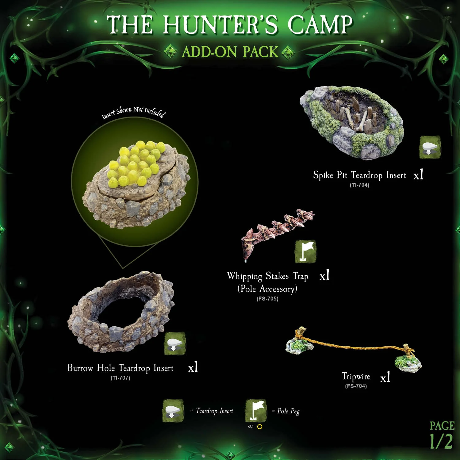 The Hunter's Camp (Painted)