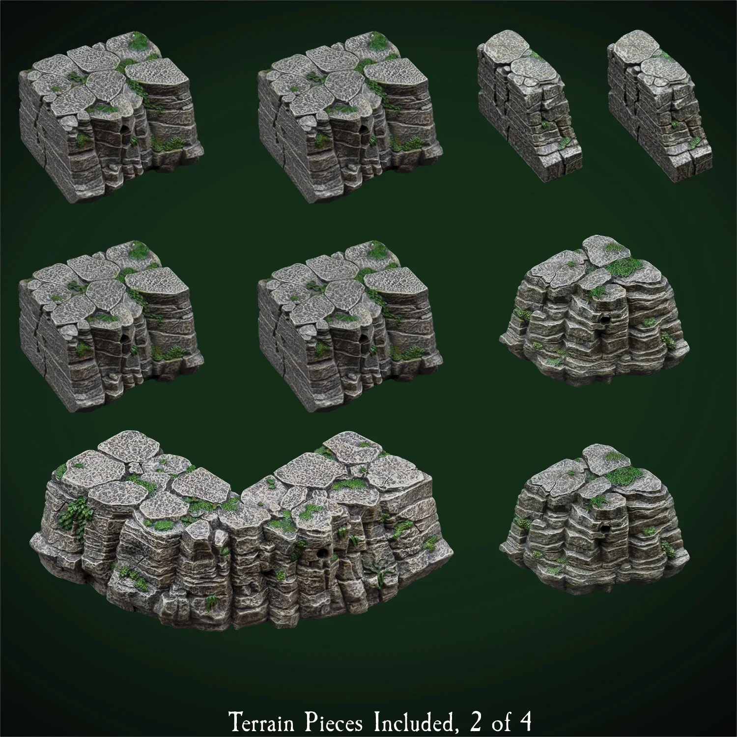 Escarpments - Megapack (Unpainted) - Image 2