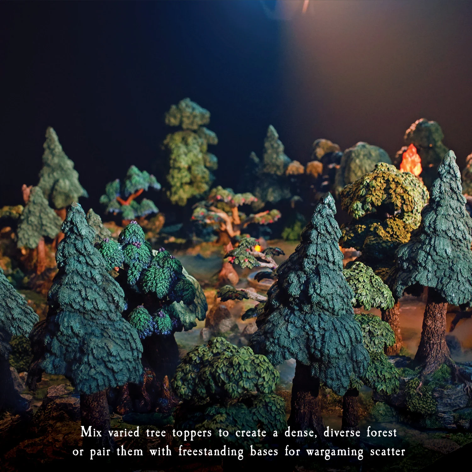 Conifer Tree Toppers (Painted) - Image 3