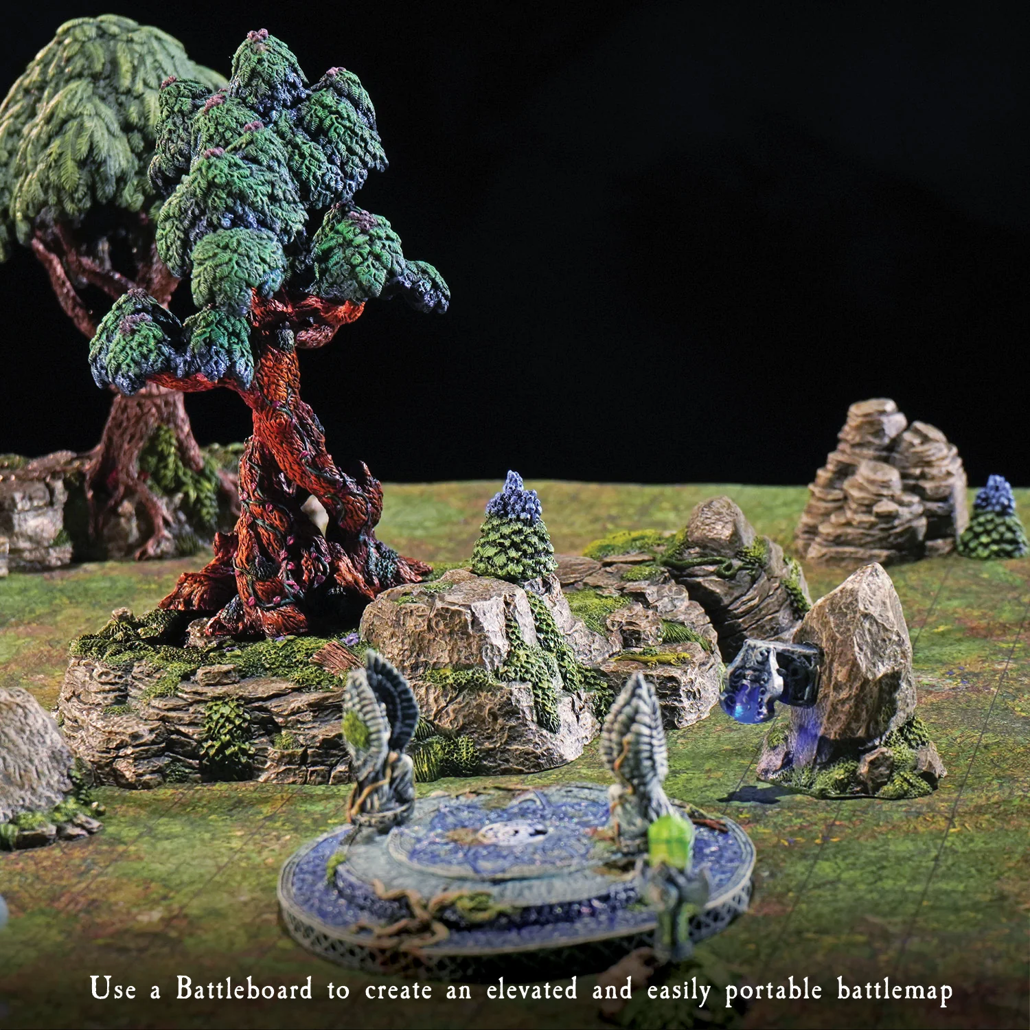 Battleboards 12"x12" Forest - Megapack (w/GRID) - Image 2