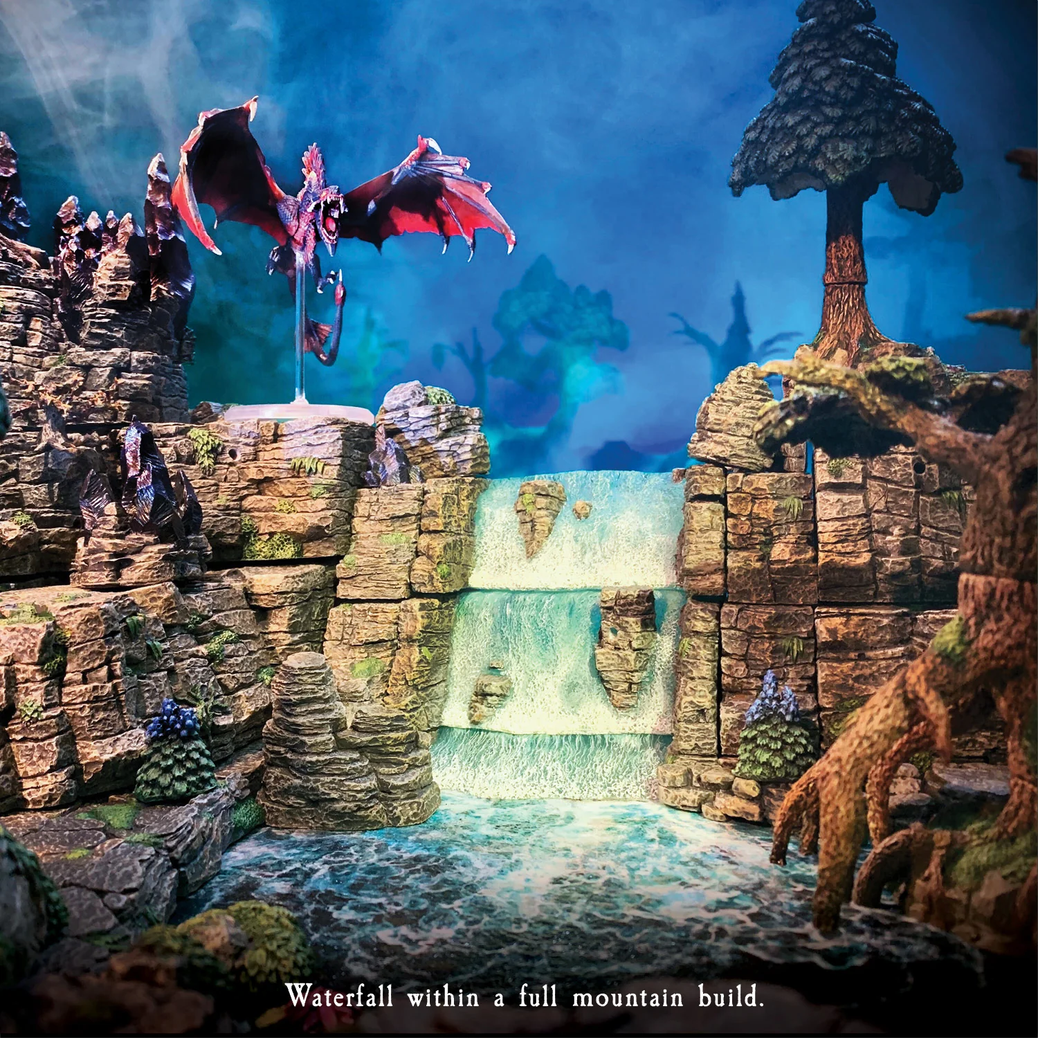 Majestic Waterfalls (Painted) - Image 3