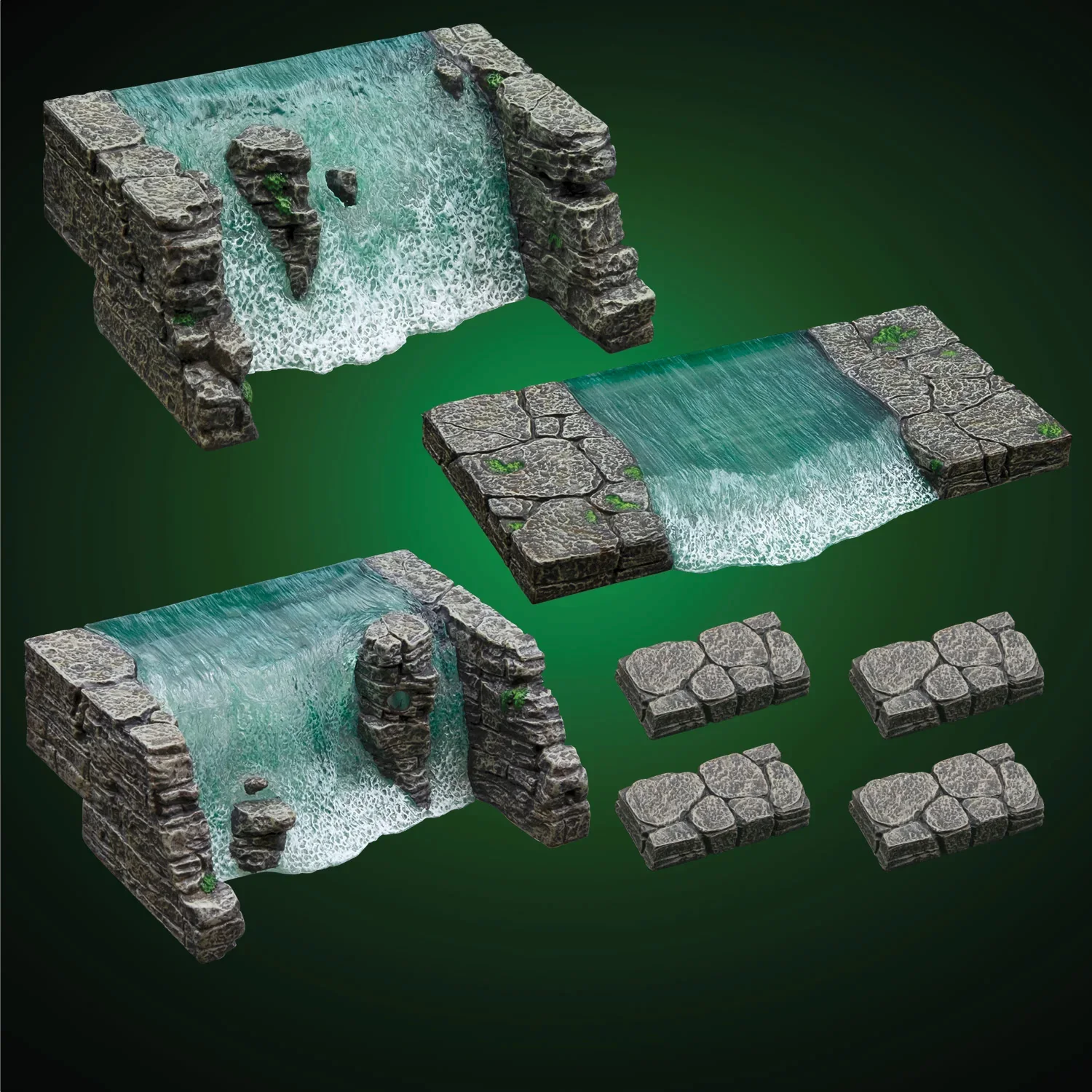 Majestic Waterfalls (Unpainted)