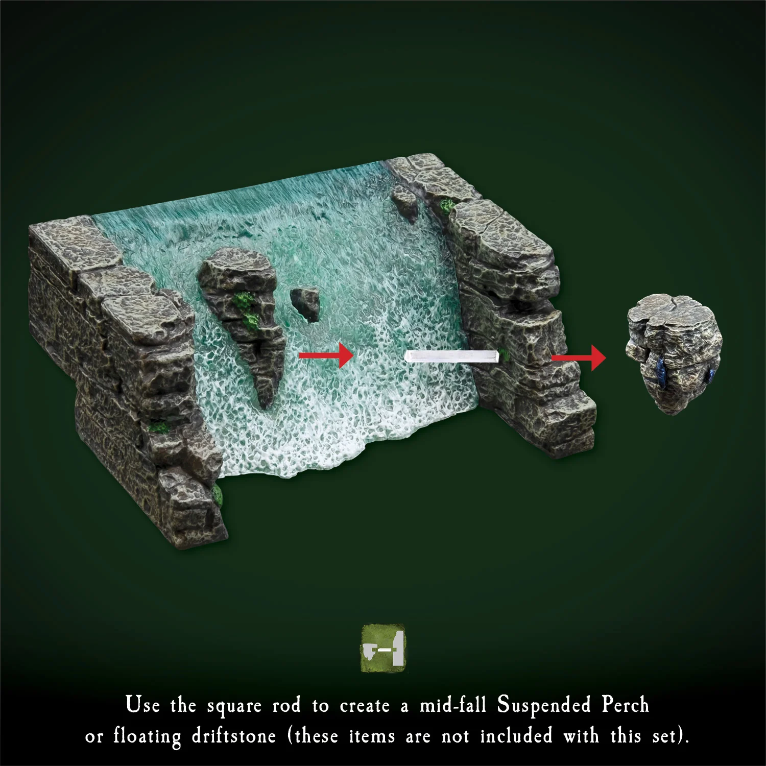 Majestic Waterfalls (Unpainted) - Image 2