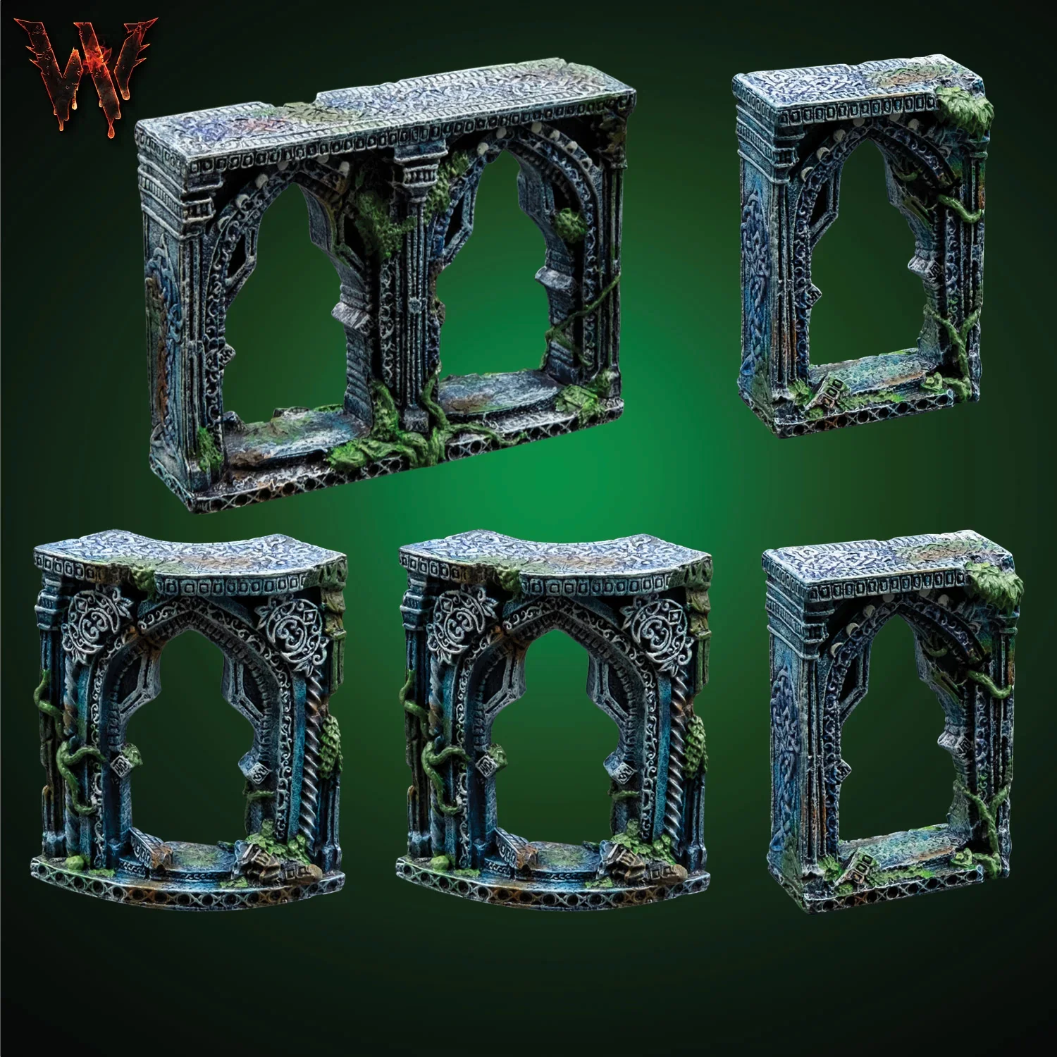 Ruins - All Arches (Unpainted)