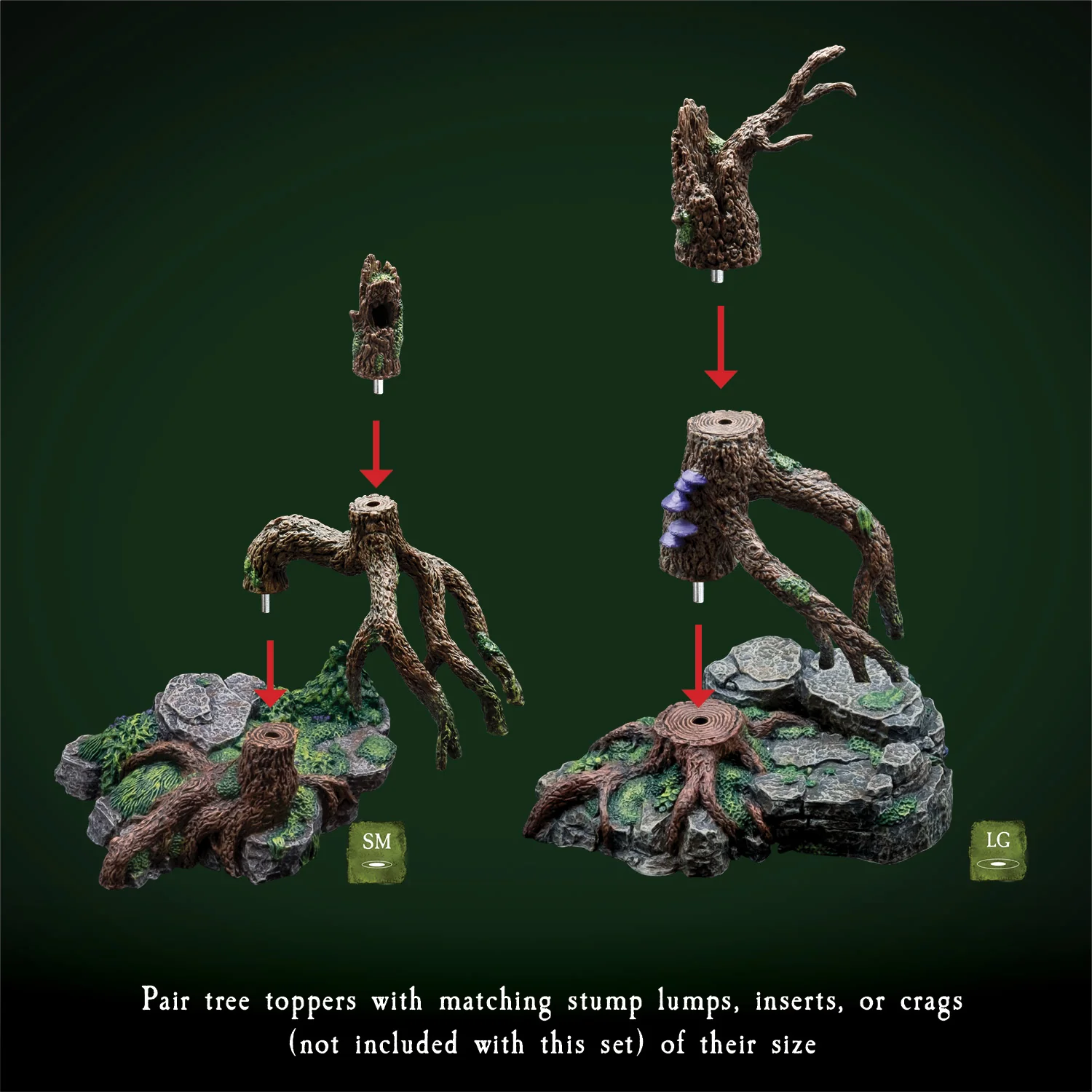 Swamp Stump Lumps (Unpainted) - Image 2