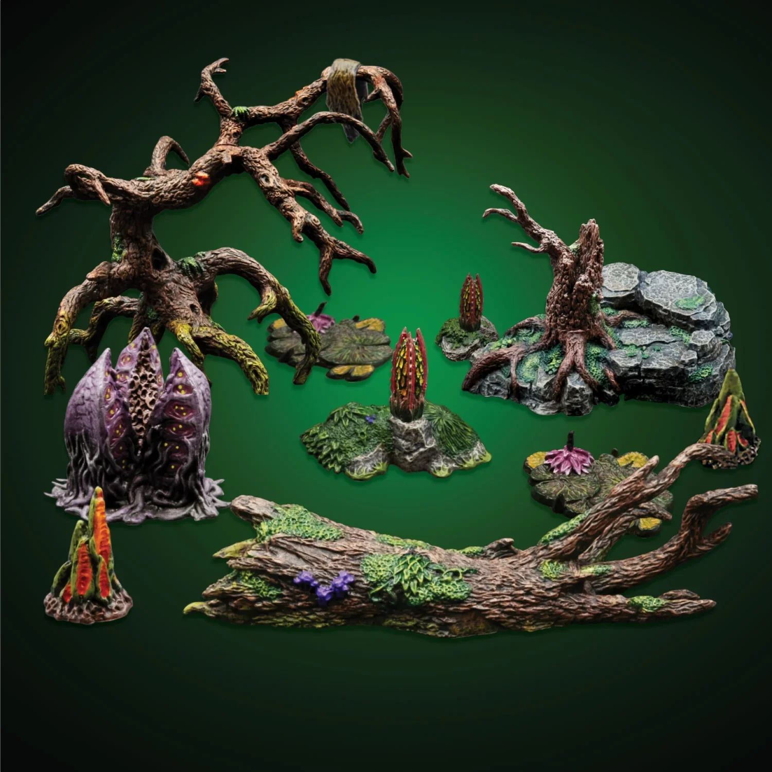 Swamp Starter Set (Unpainted)