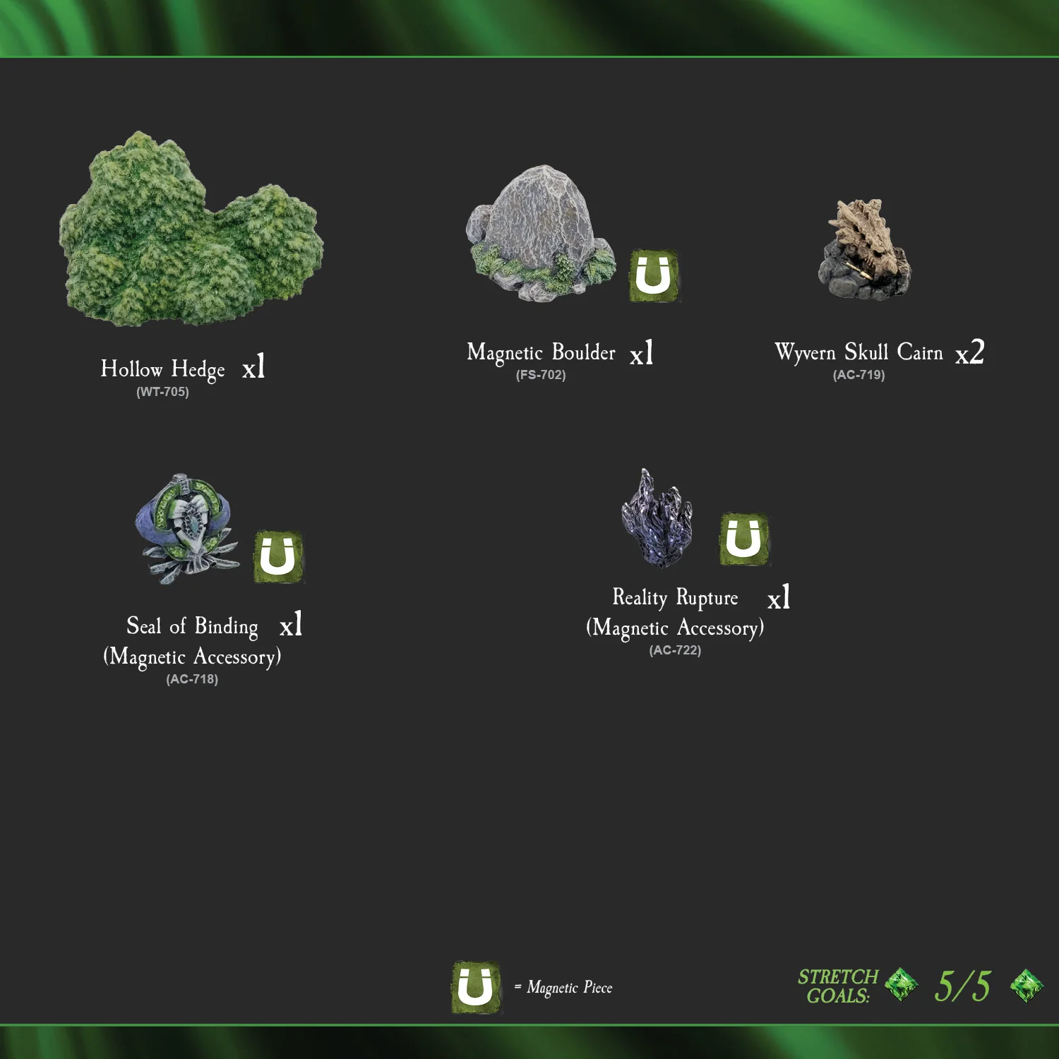 Forest Wargame Scatter (Painted) - Image 5