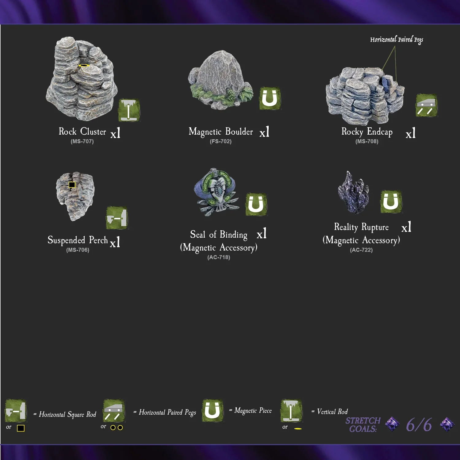 Mountain Wargame Scatter (Unpainted) - Image 6