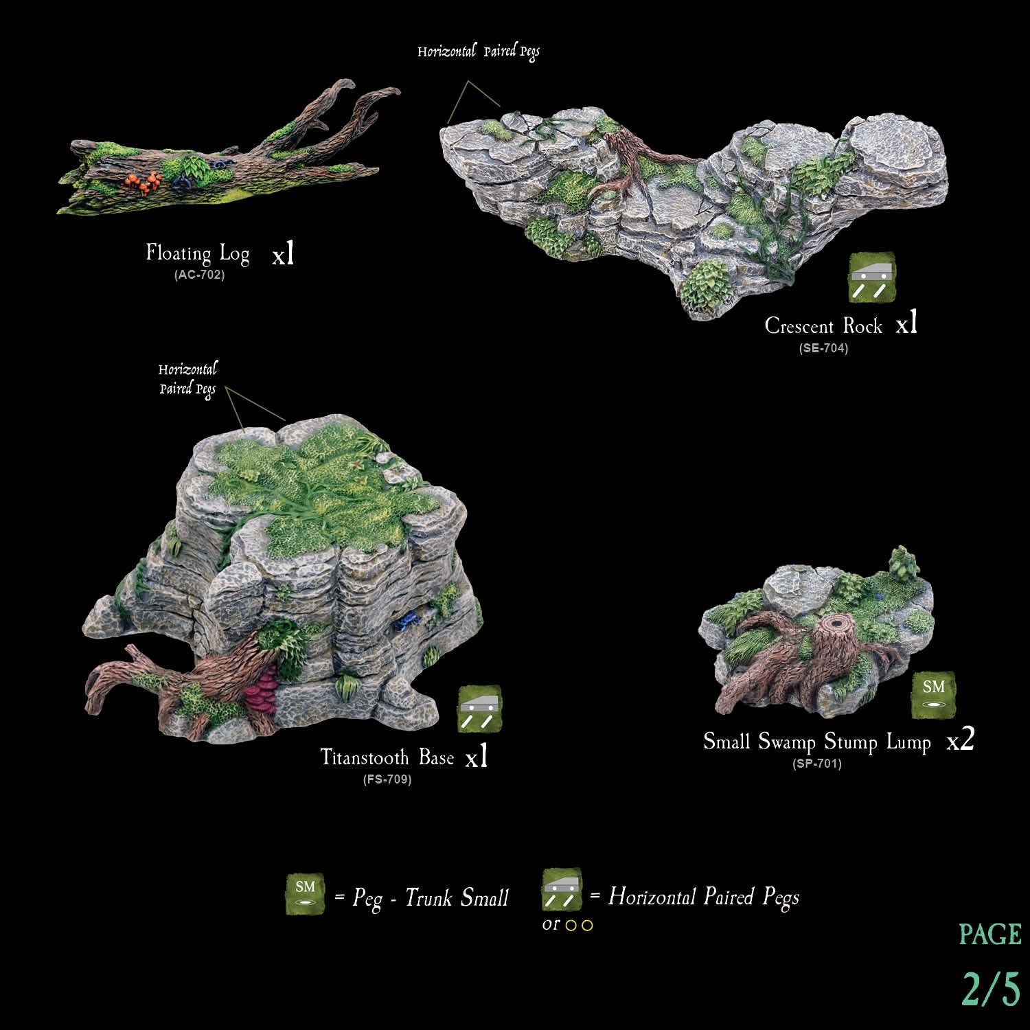 Swamp Wargame Scatter (Unpainted) - Image 2