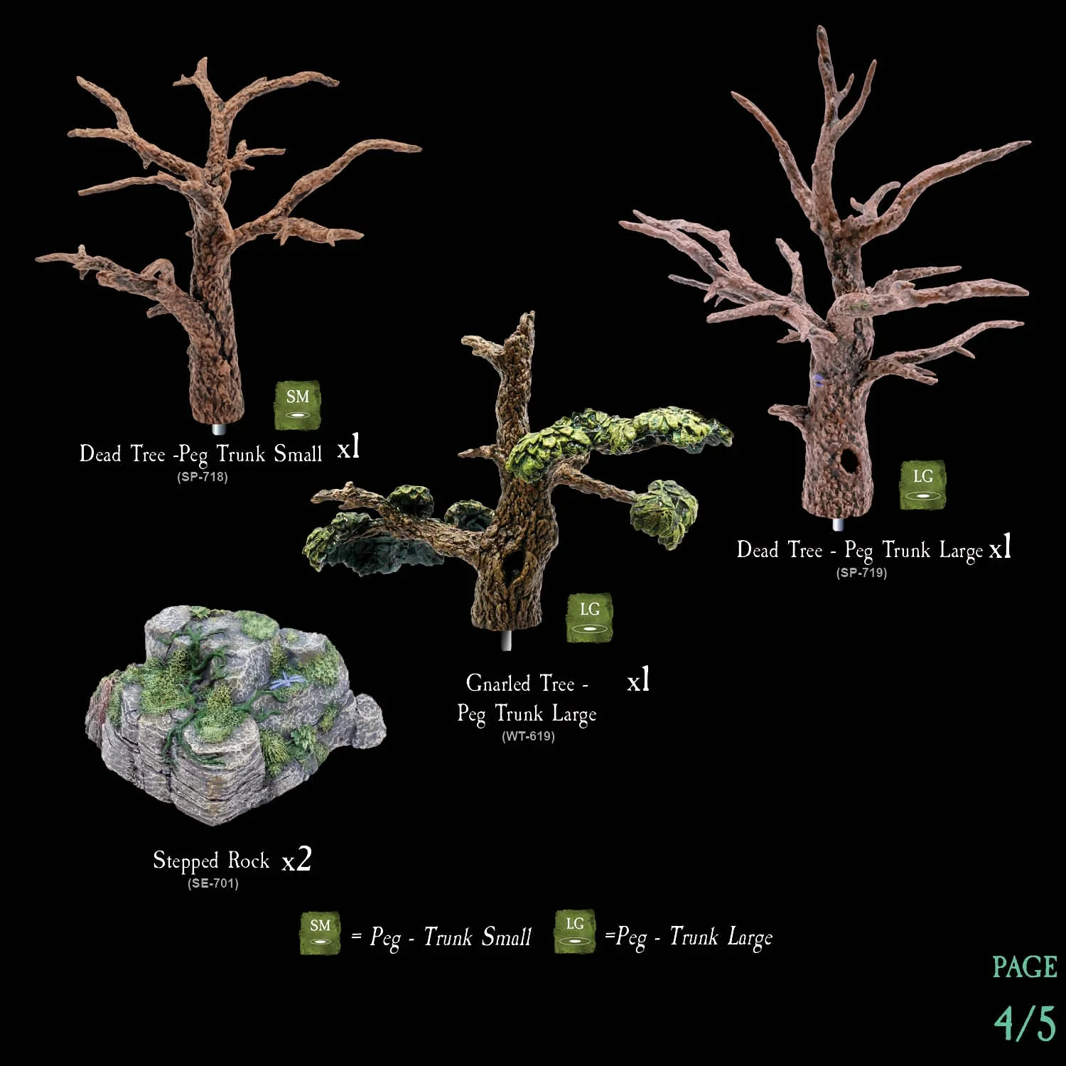 Swamp Wargame Scatter (Unpainted) - Image 4