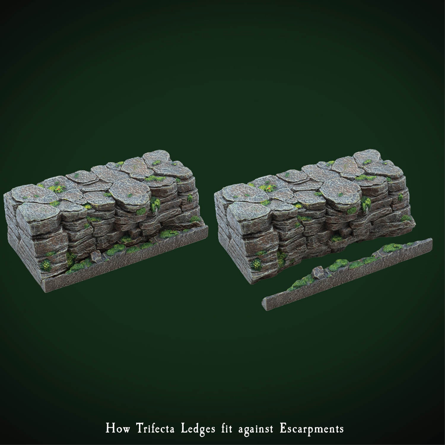 Escarpments - Straights (Unpainted) - Image 4