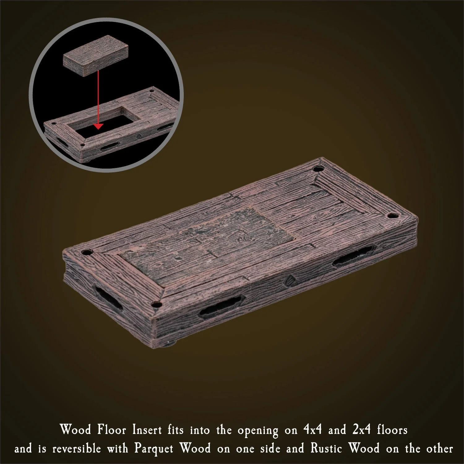 Rustic Wood - Grand Promenade Floor (Painted) - Image 2