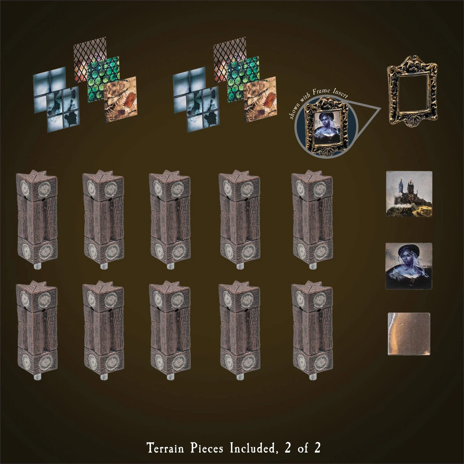 Rustic Wood Core - Manorhouse Walls & Posts (Painted) - Image 2