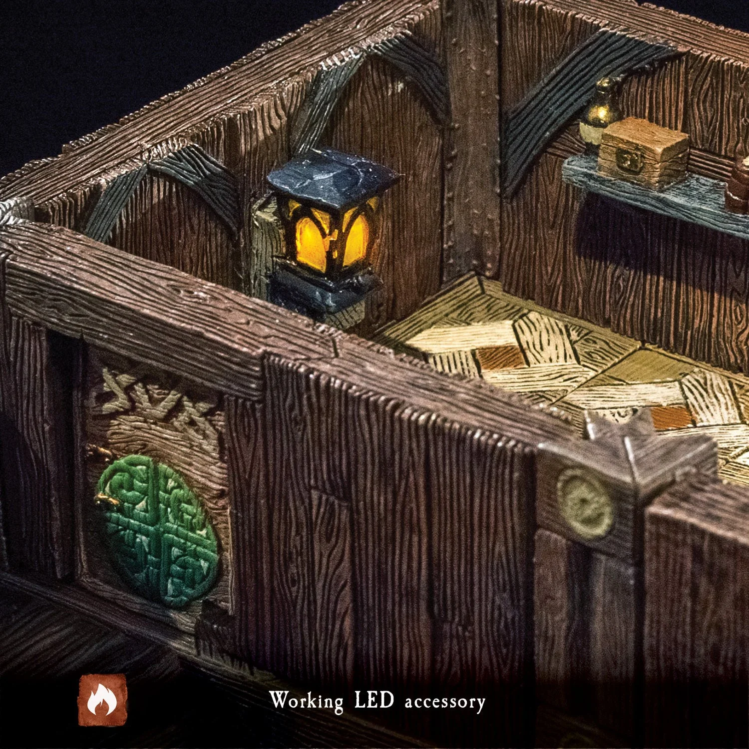 Rustic Wood Core - Manorhouse Walls & Posts (Painted) - Image 5