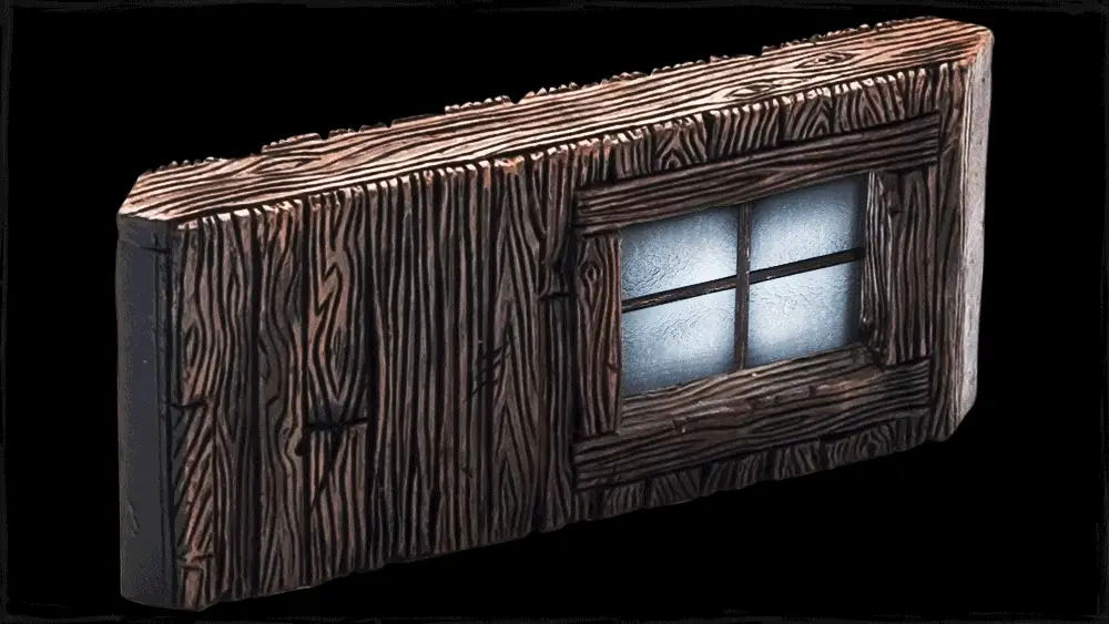 Rustic Wood Core - Manorhouse Walls & Posts (Painted) - Image 7