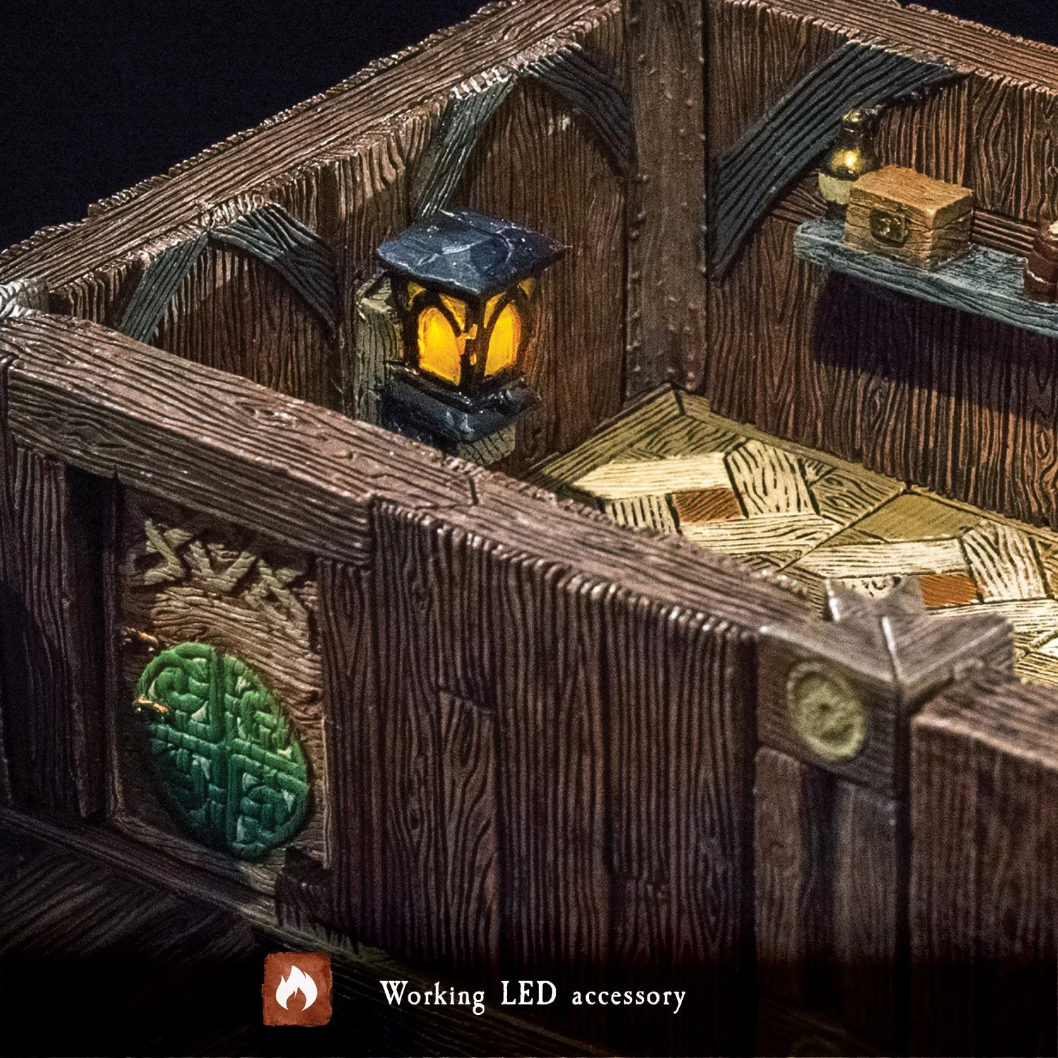 Rustic Wood Core - Fortified Walls & Posts (Unpainted) - Image 5