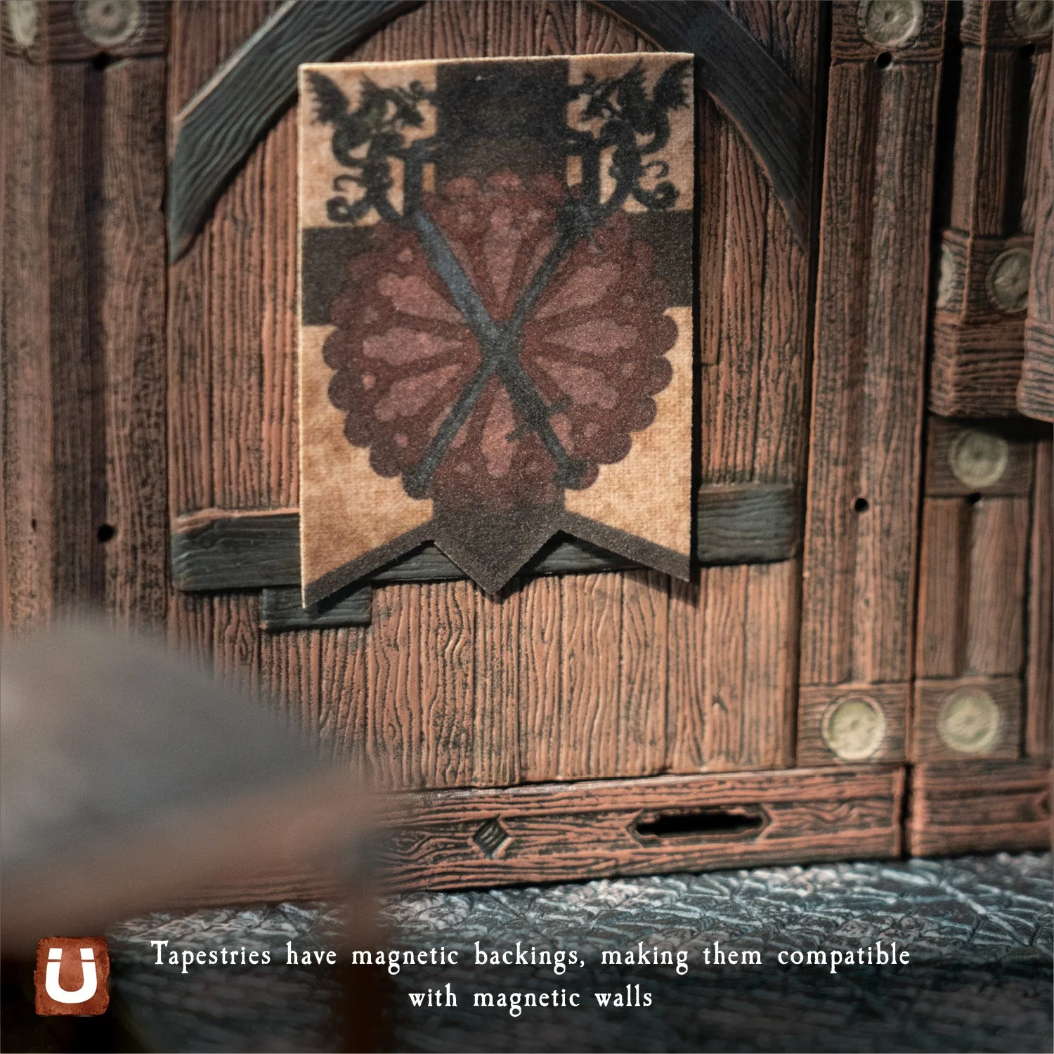 Rustic Wood - Double High Walls & Posts (Painted) - Image 6