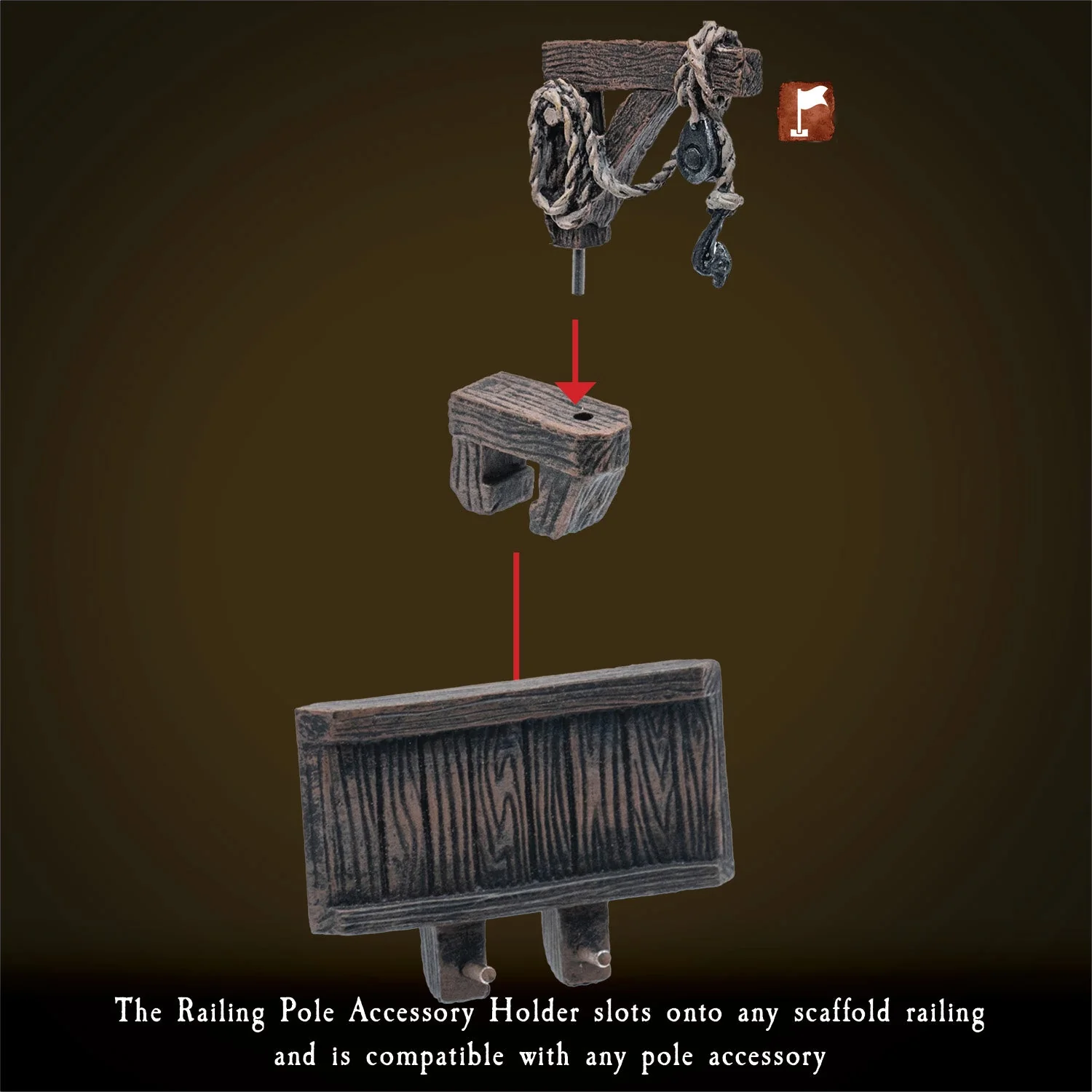 Rustic Wood - Mezzanine Pack (Painted) - Image 2