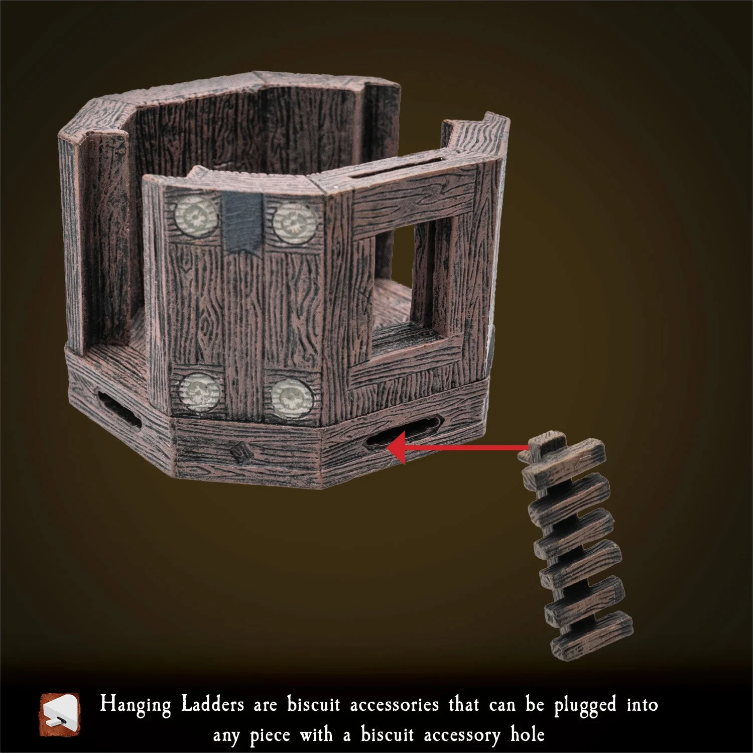 Rustic Wood - Dangle Room Pack (Painted) - Image 3