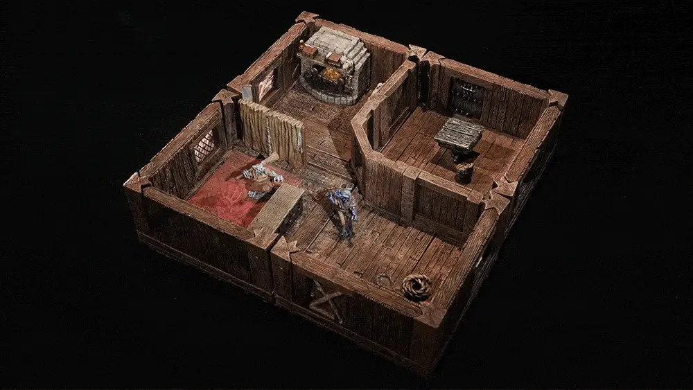 Freestanding Wooden Walls (Unpainted) - Image 5