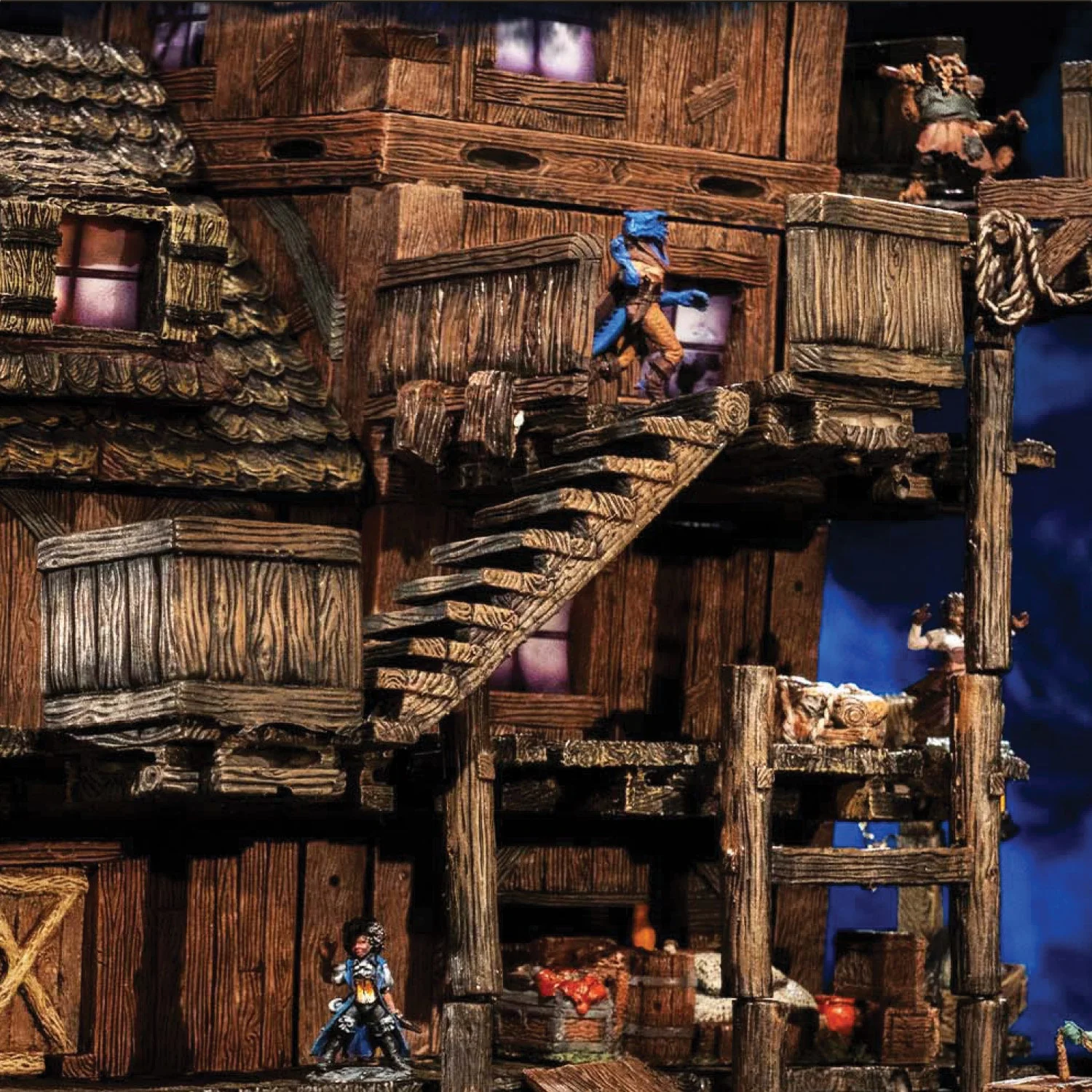 Wooden Stairs Pack (Painted) - Image 3