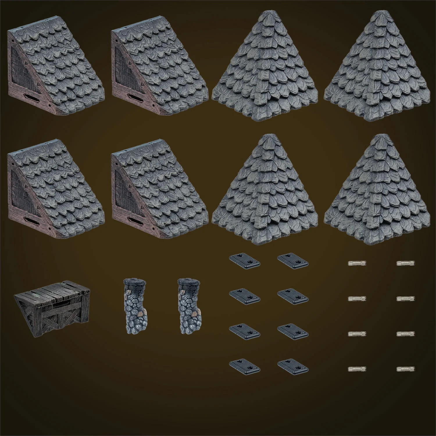 Modular Roof Core - Standard Roof - Dark (Painted) - Image 2