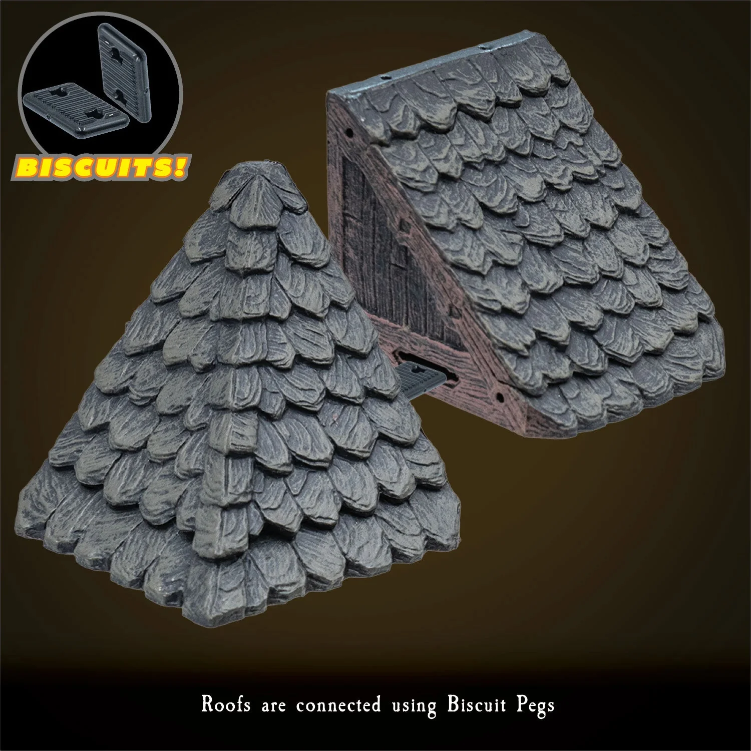 Modular Roof Core - Standard Roof - Dark (Painted) - Image 3
