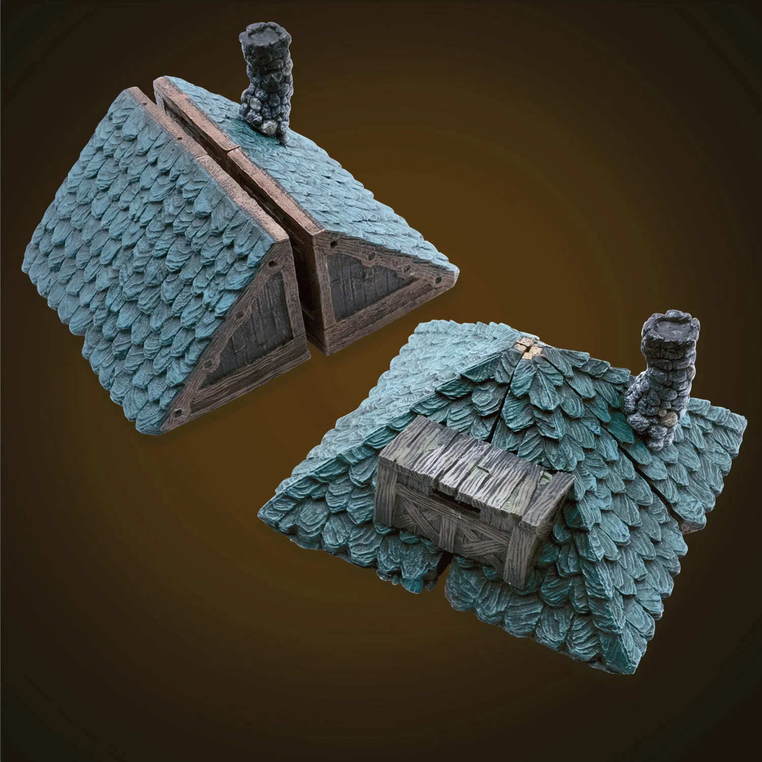 Modular Roof Core - Standard Roof - Green (Unpainted)