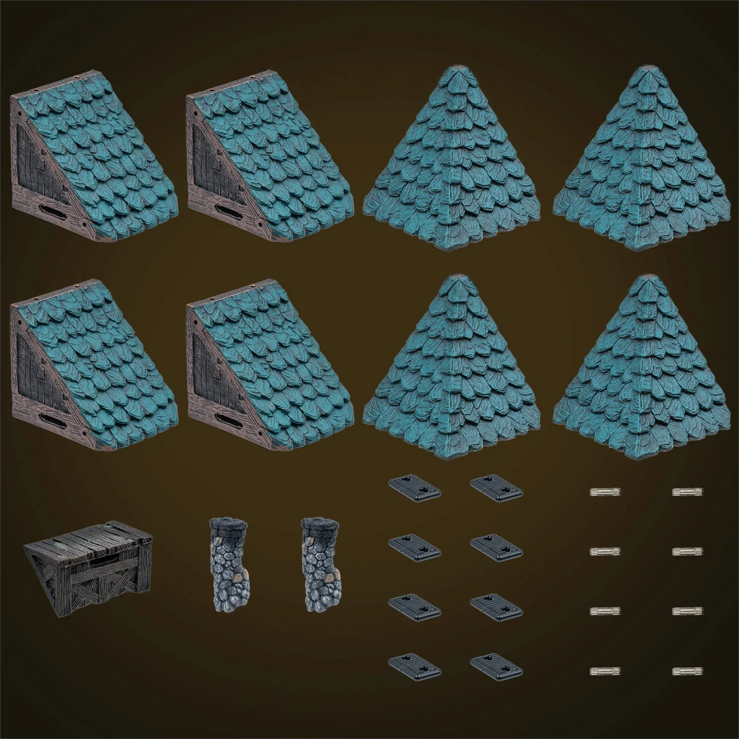 Modular Roof Core - Standard Roof - Green (Unpainted) - Image 2