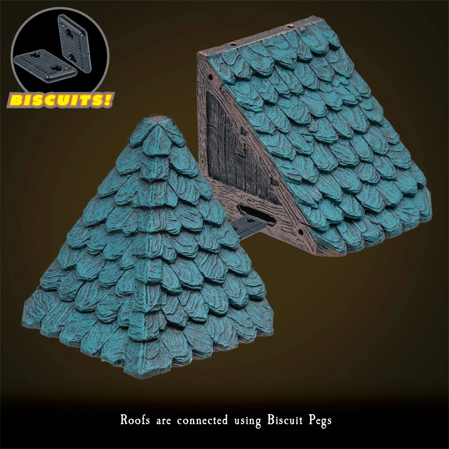 Modular Roof Core - Standard Roof - Green (Unpainted) - Image 3