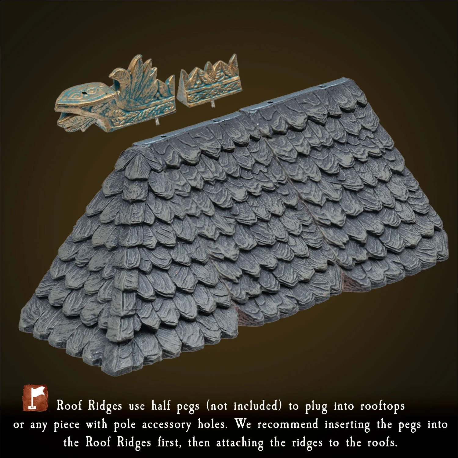 Roof Ridges (Unpainted) - Image 2