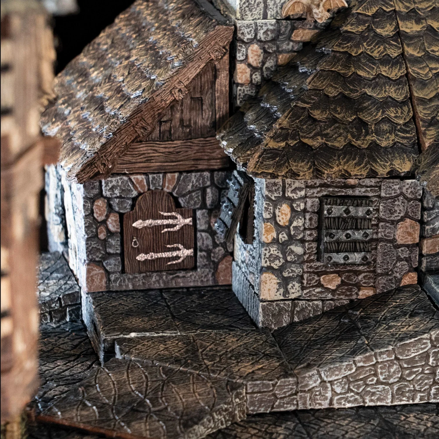 Cobblestone / Dirt Diagonal Backfills (Painted) - Image 3