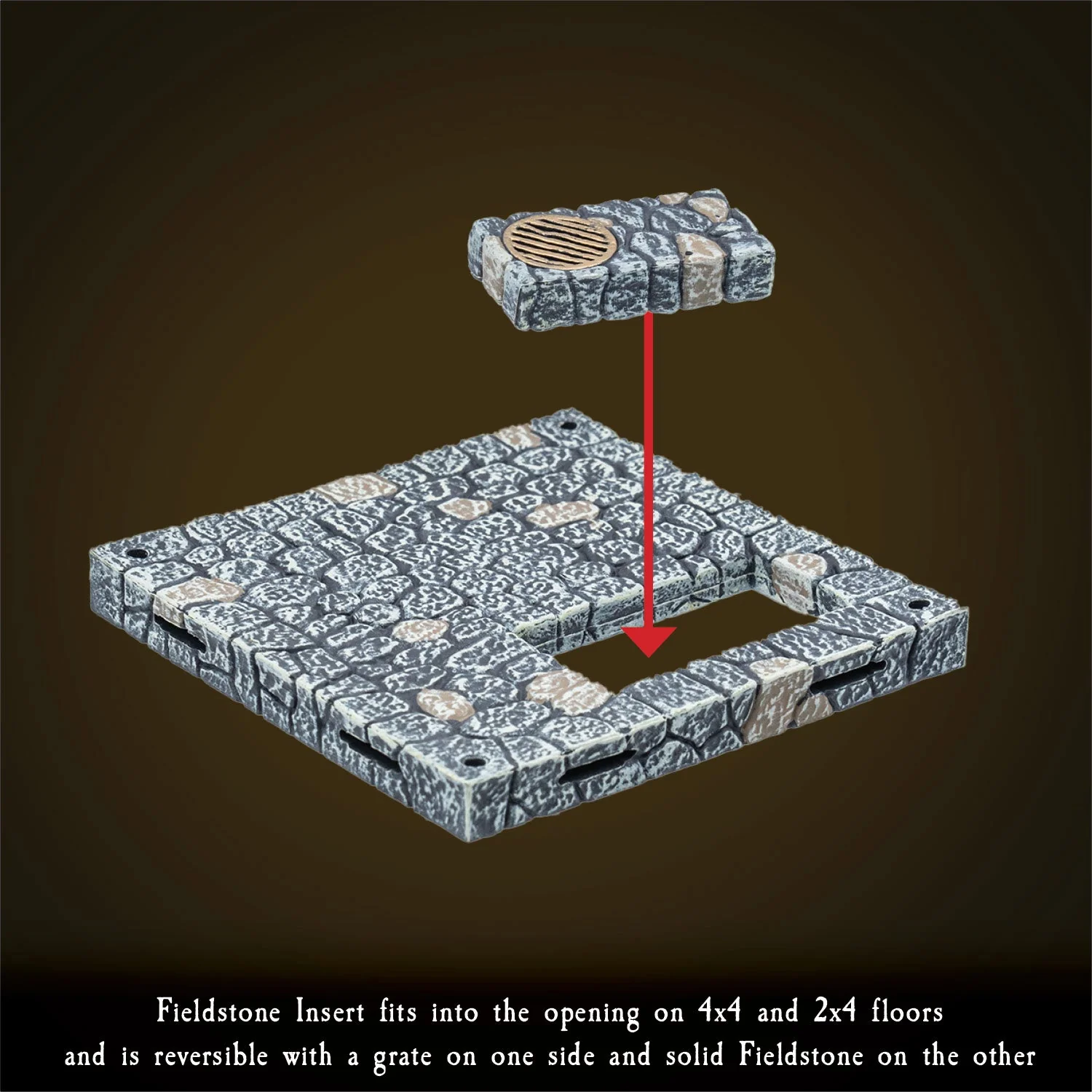 Fieldstone Core - 4x4 Floors Remastered (Unpainted) - Image 2