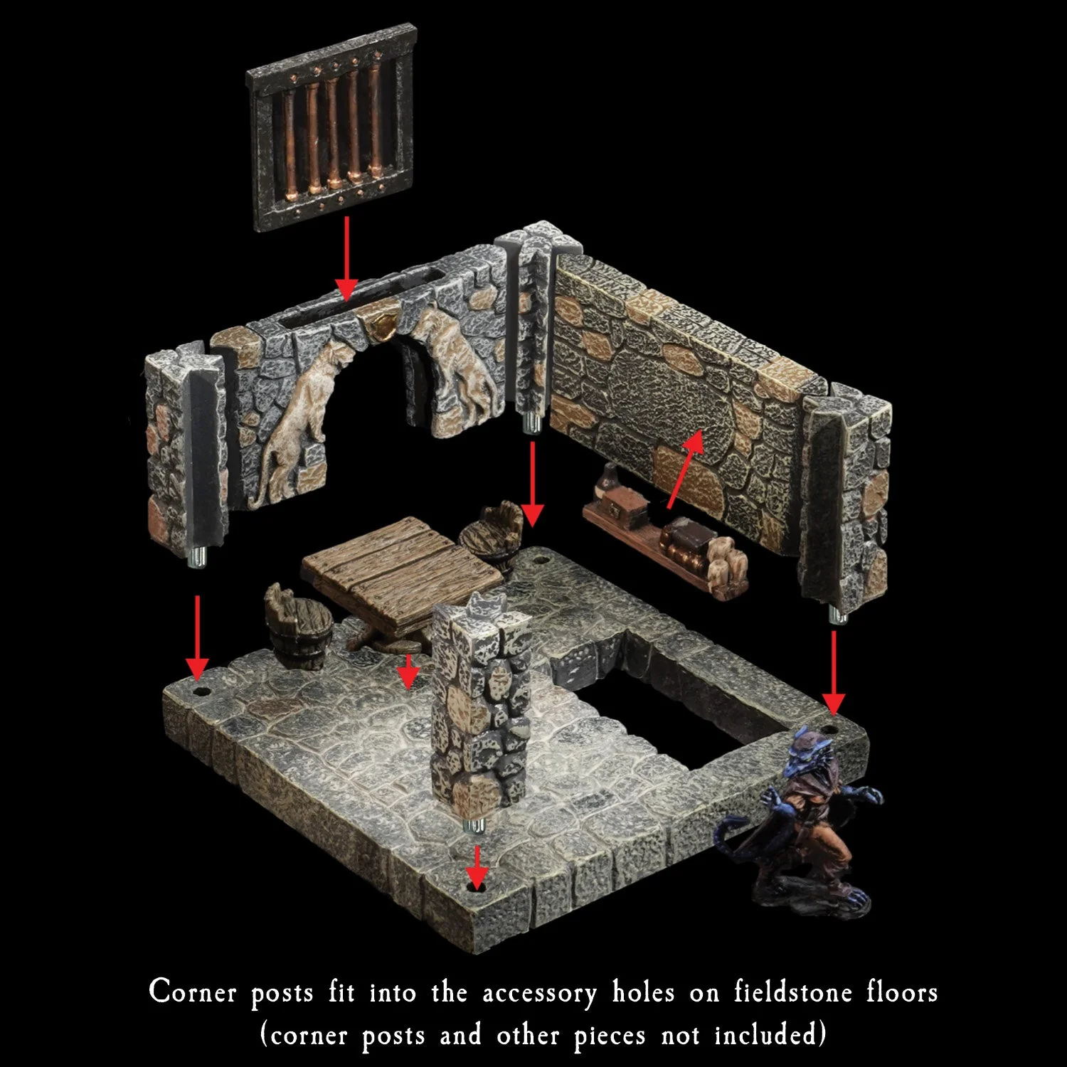 Fieldstone Core - 4x4 Floors Remastered (Unpainted) - Image 4