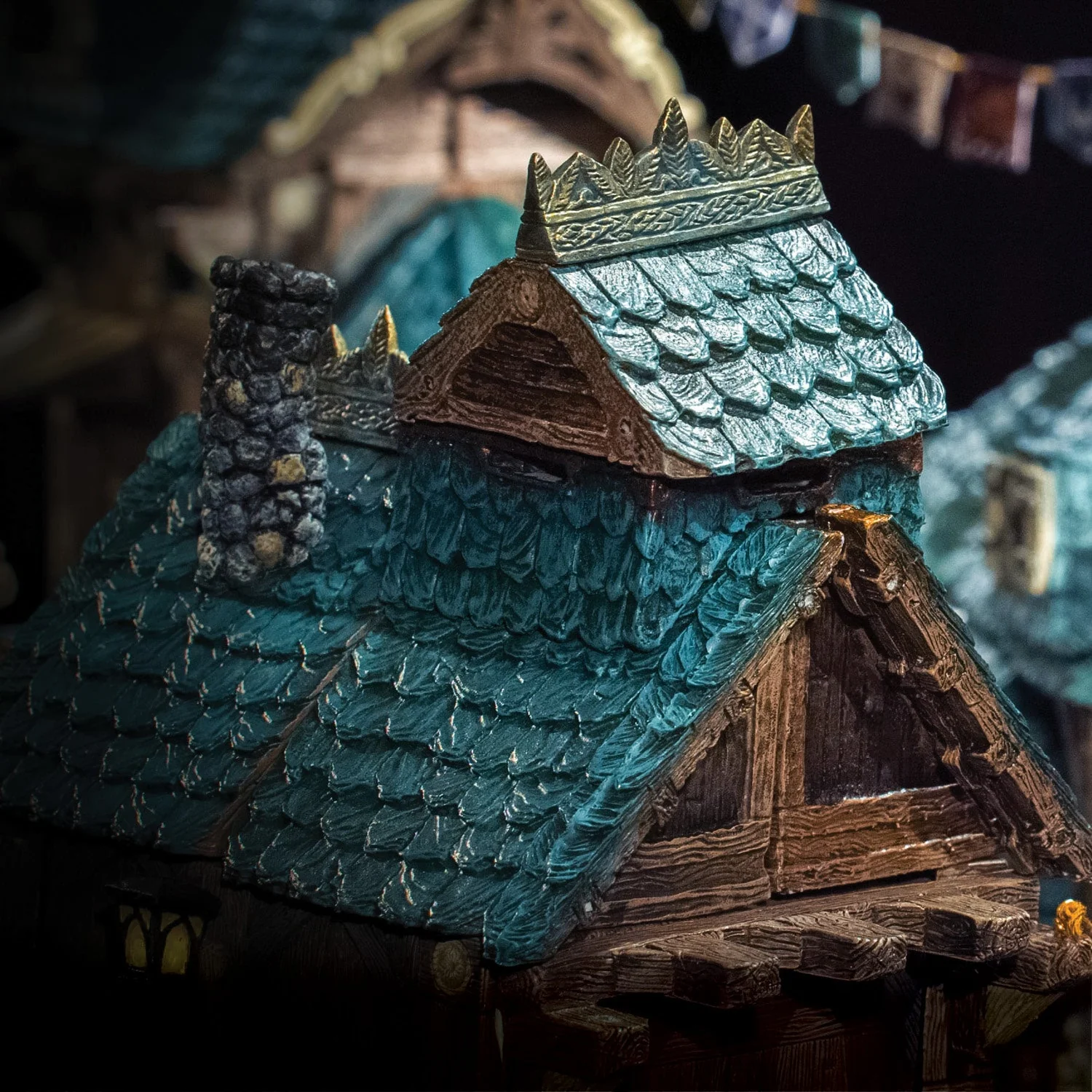 Modular Roof - Rustic Steeple - Green (Painted) - Image 4