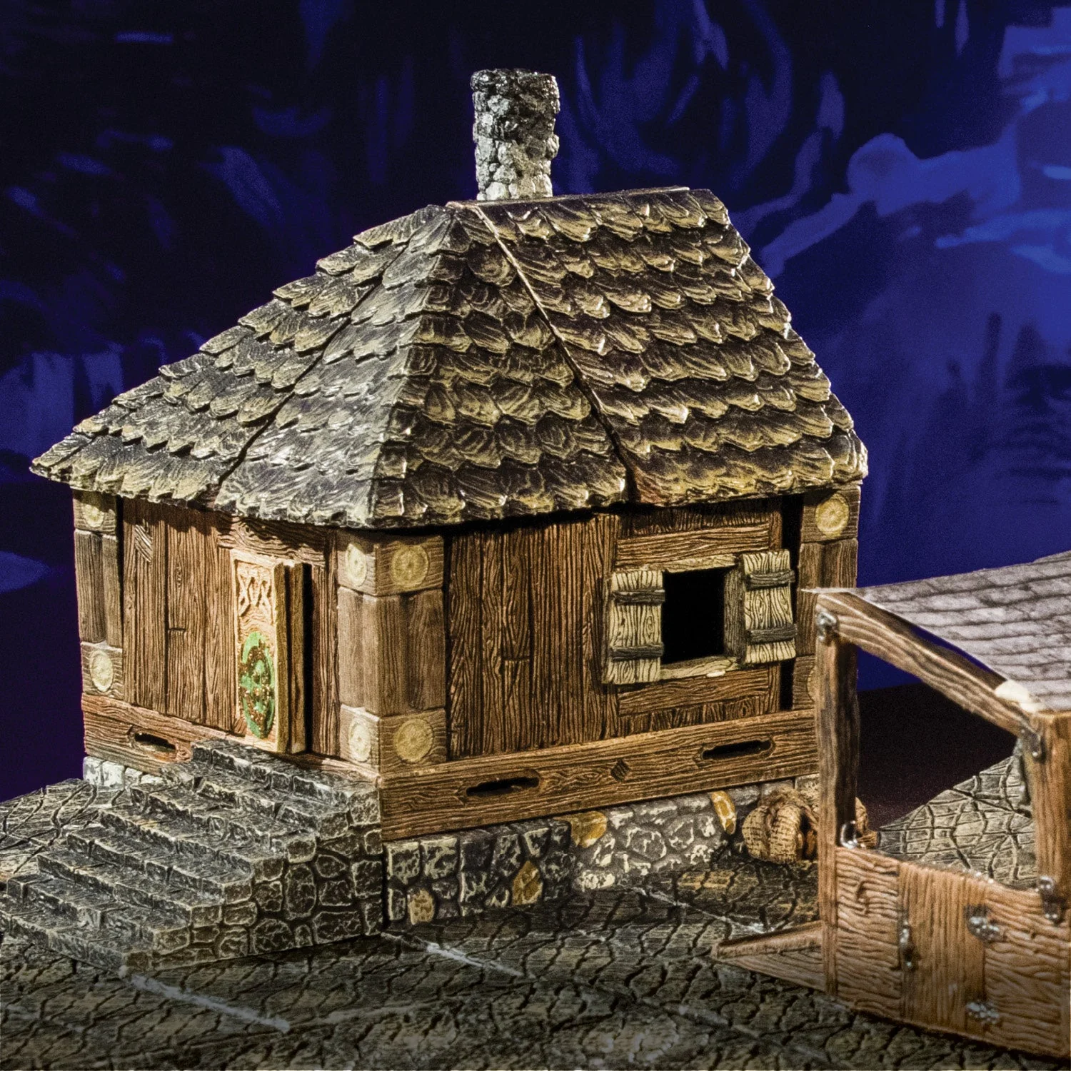 Modular Roof - Right Angle Junction - Dark (Unpainted) - Image 4