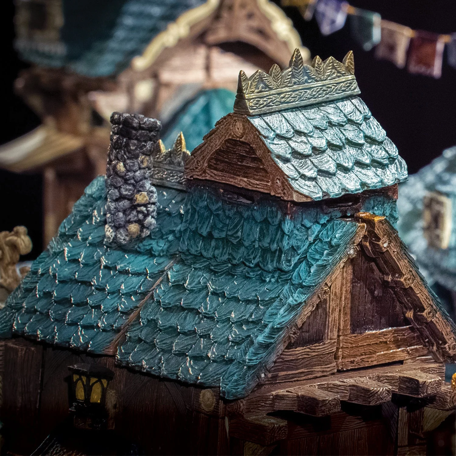 Modular Roof - Short Peak & Soffit - Green (Unpainted) - Image 3