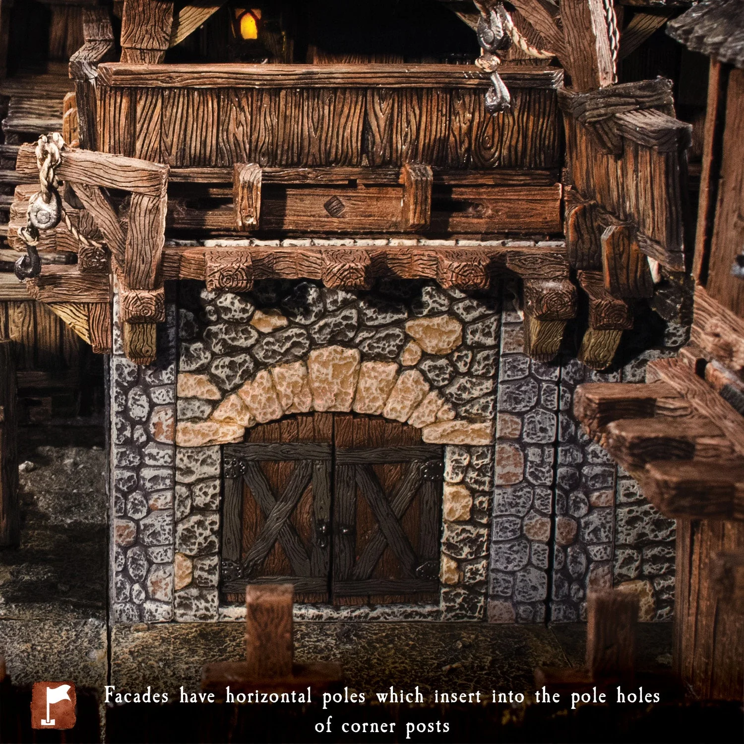 Wooden Facades Pack (Unpainted) - Image 2
