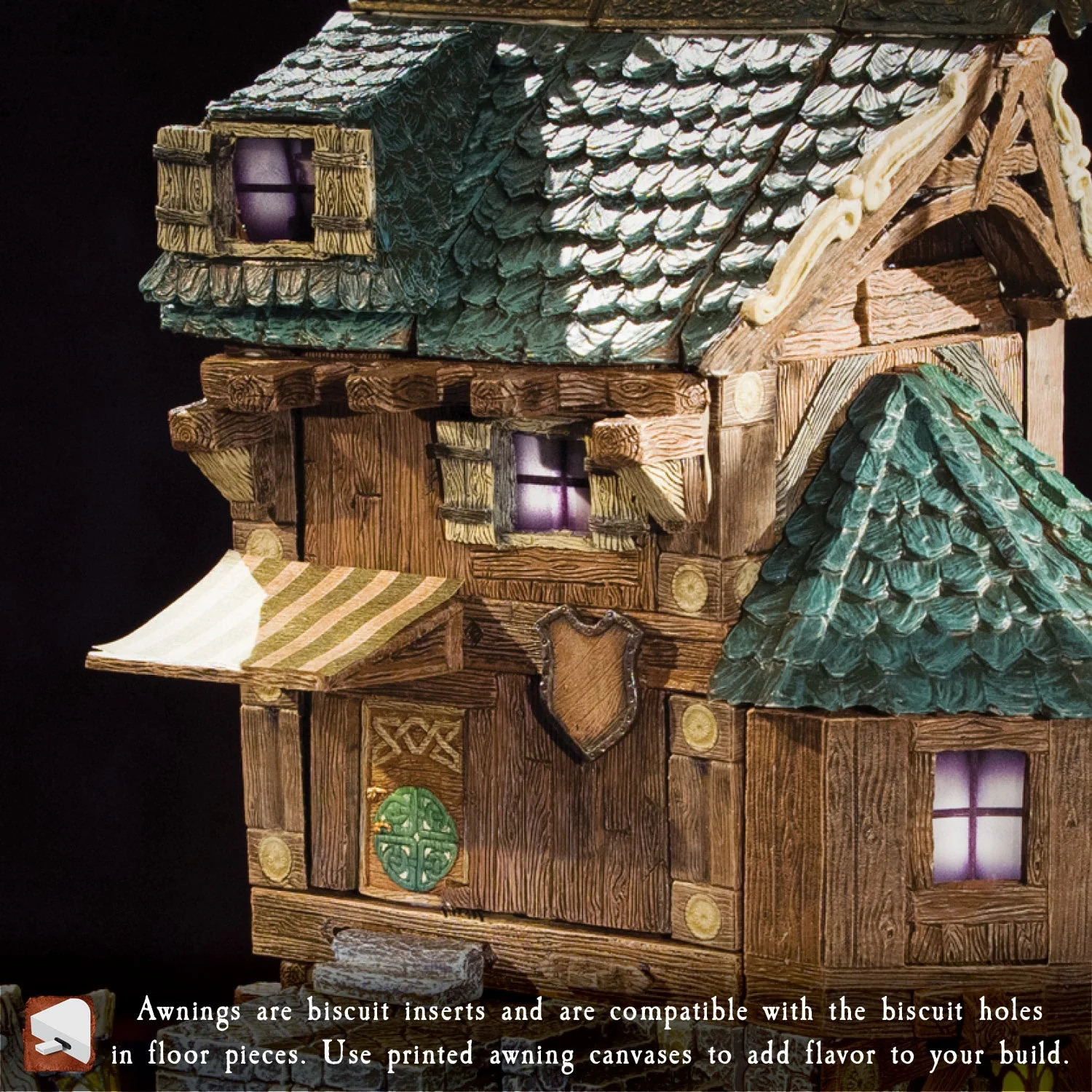 Wooden Facades Pack (Unpainted) - Image 3