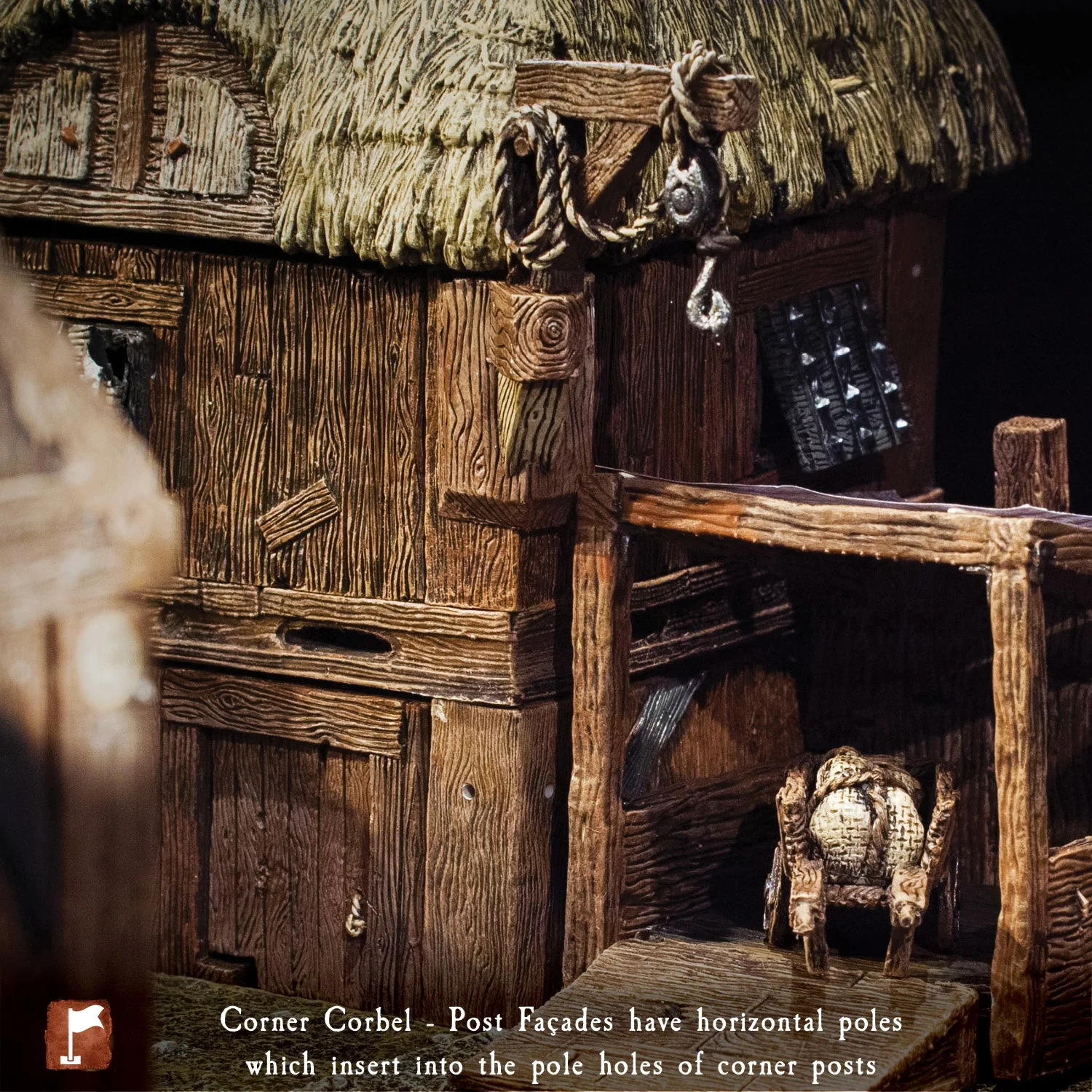 Wooden Facades Pack (Unpainted) - Image 4
