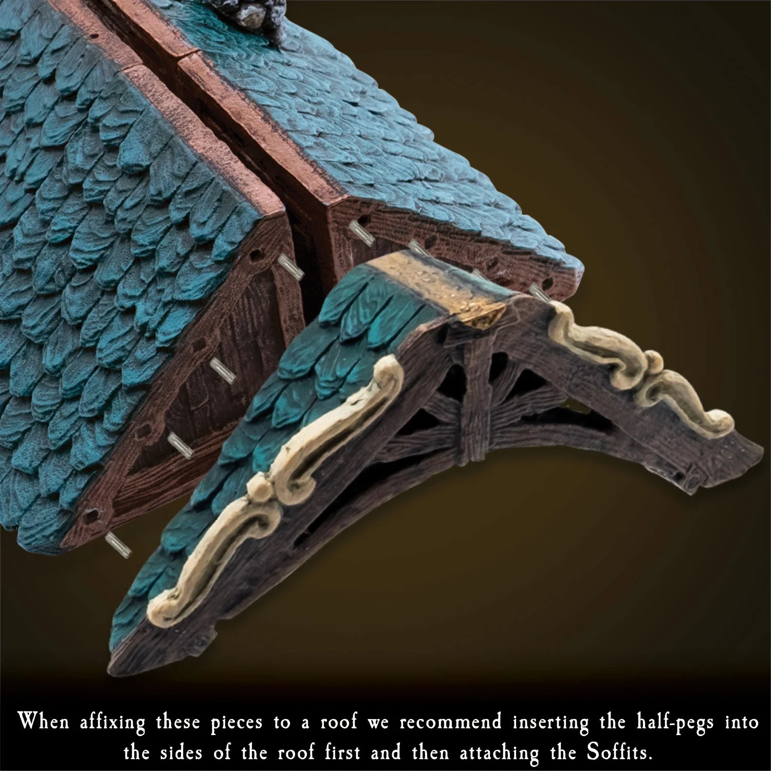 Modular Roof - Grand Promenade Roof - Green (Painted) - Image 4