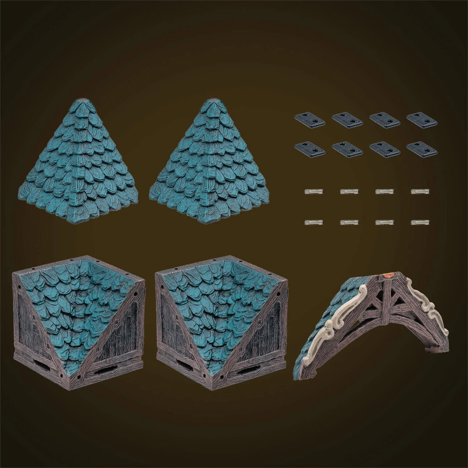 Modular Roof - Grand Promenade Roof - Green (Unpainted) - Image 2