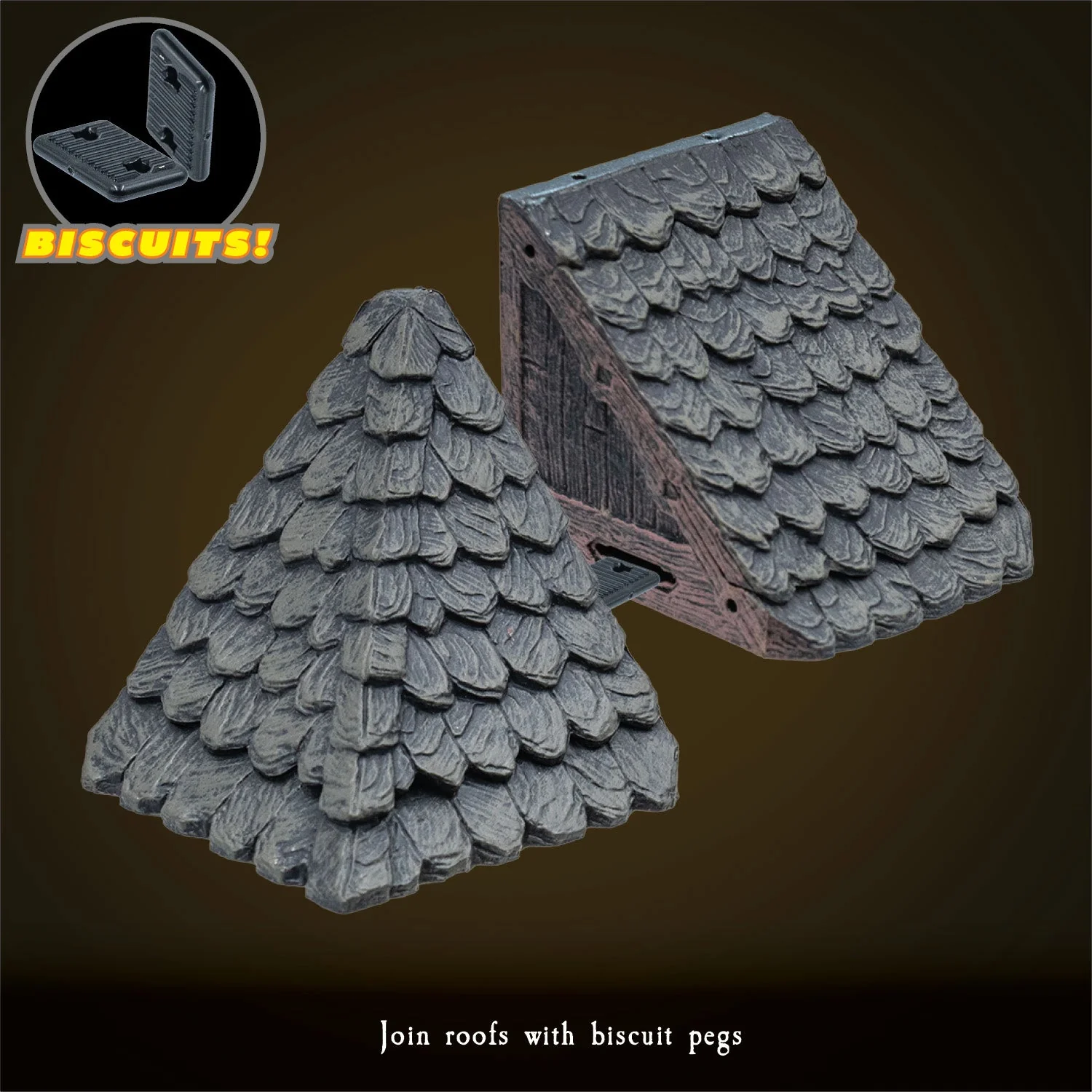 Modular Roof - Straight Roof - Dark (Painted) - Image 2