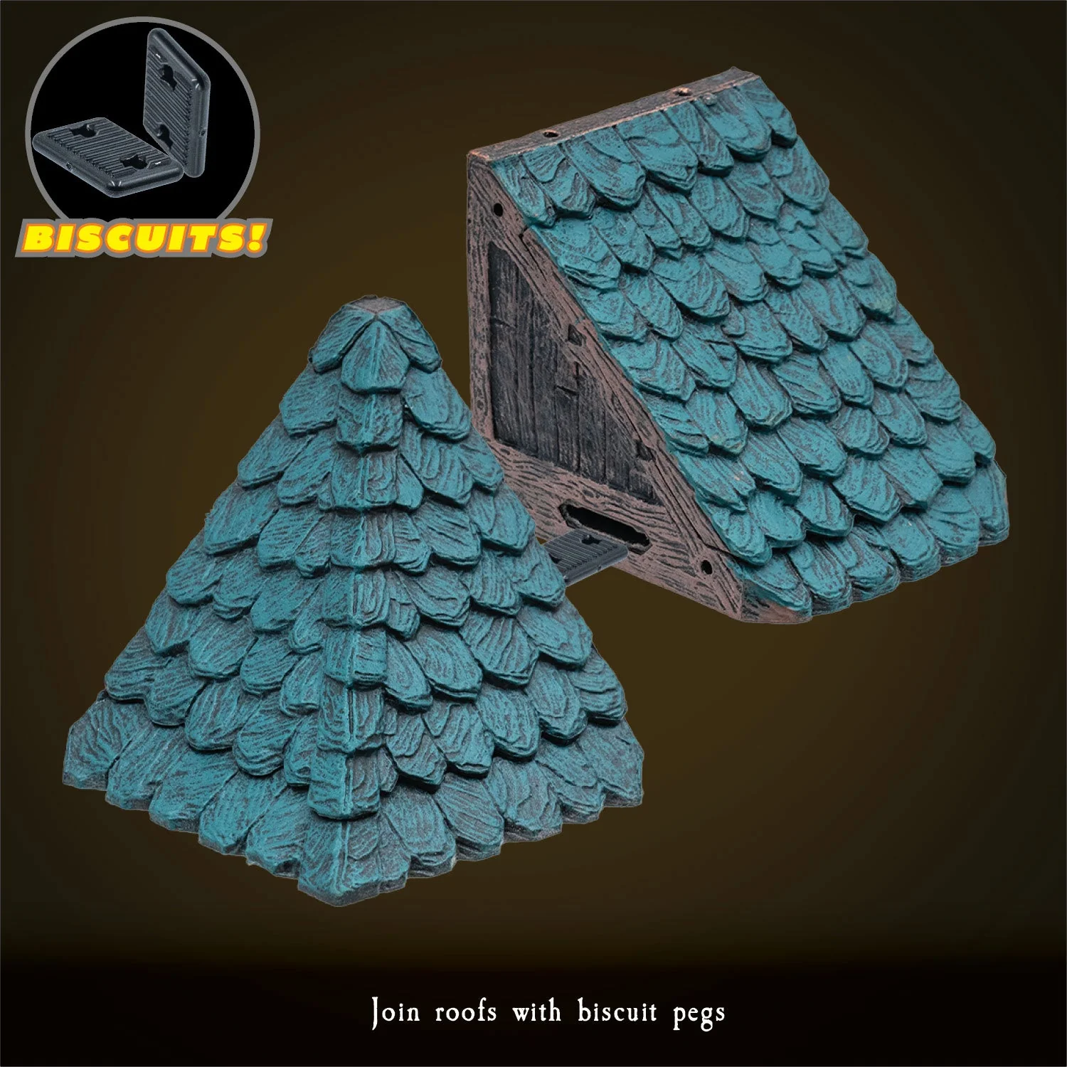 Modular Roof - Straight Roof - Green (Unpainted) - Image 2