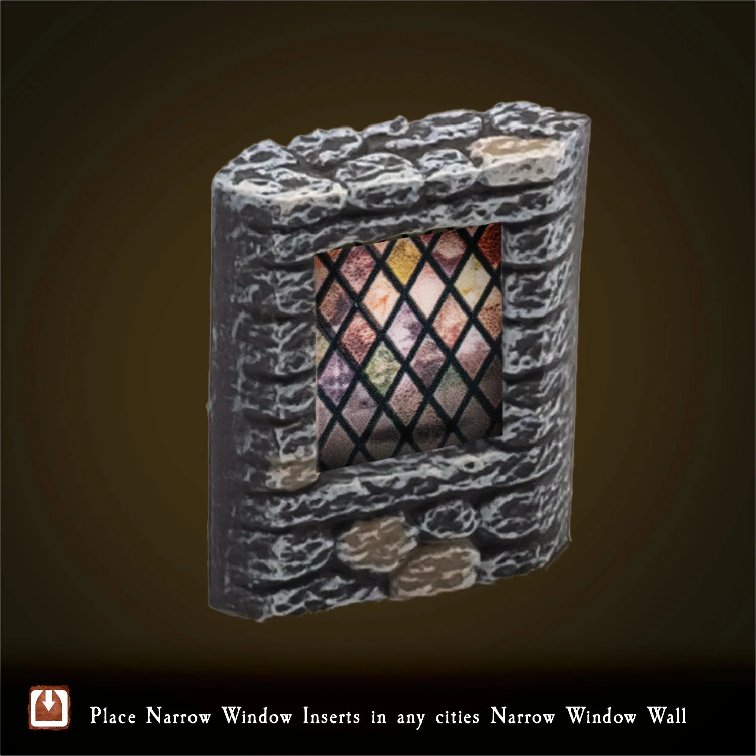 Fieldstone - Narrow Walls & Posts (Unpainted) - Image 2