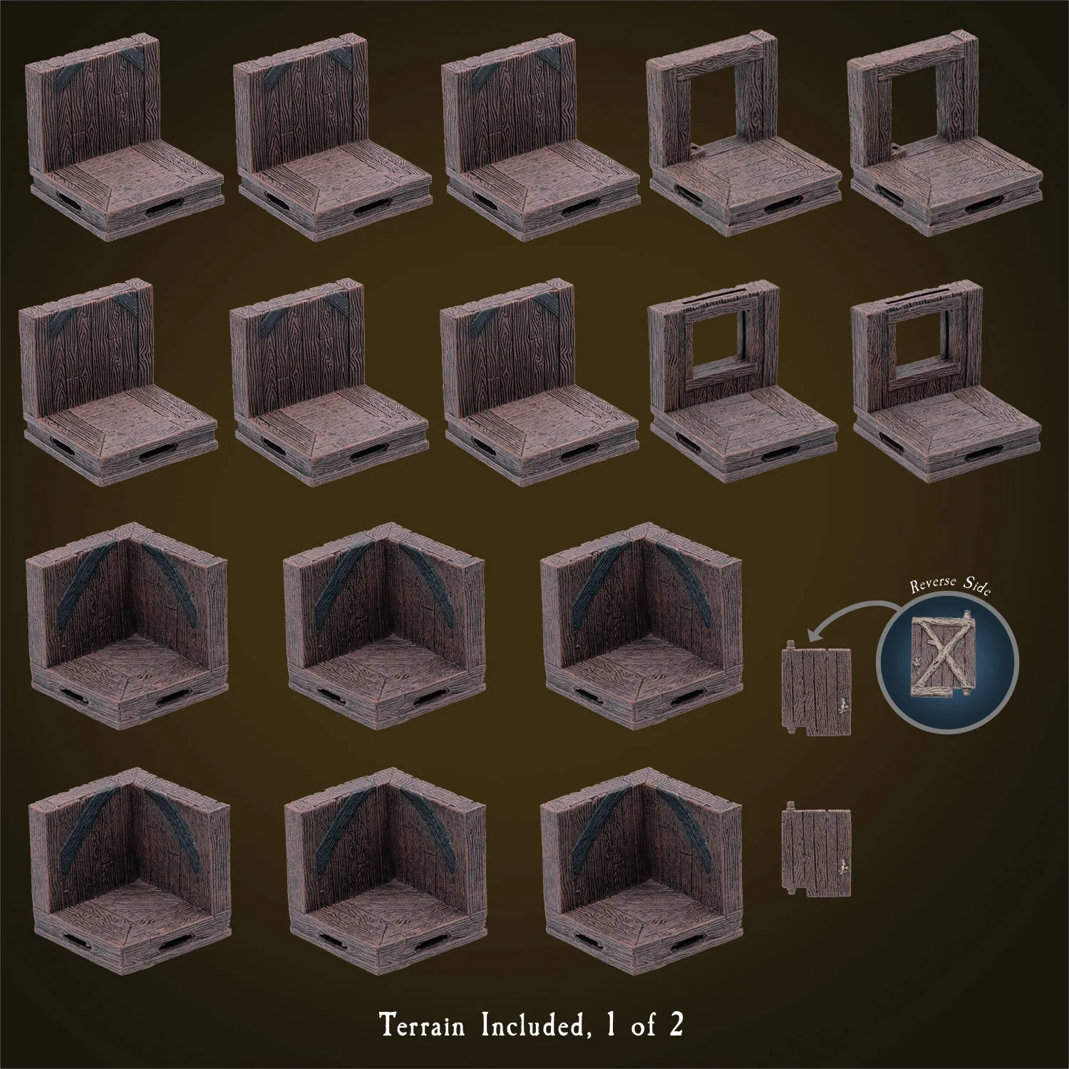 City Builder Basics - Wood Starter (Painted) - Image 3