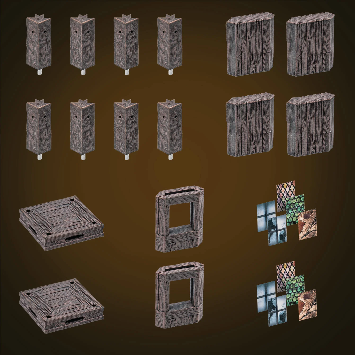 Small Treasure Chest - Wood Core (Unpainted)