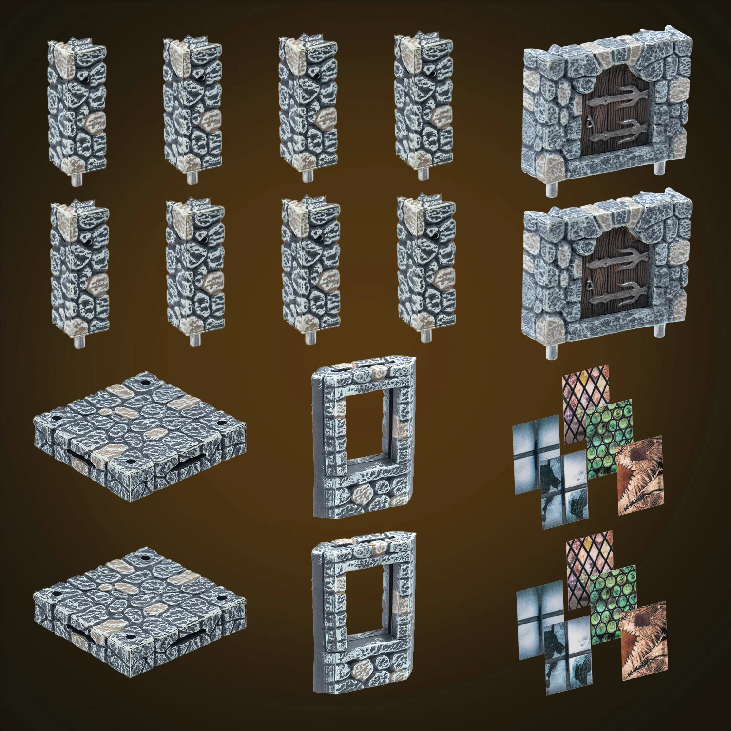 Small Treasure Chest - Fieldstone Core (Unpainted)