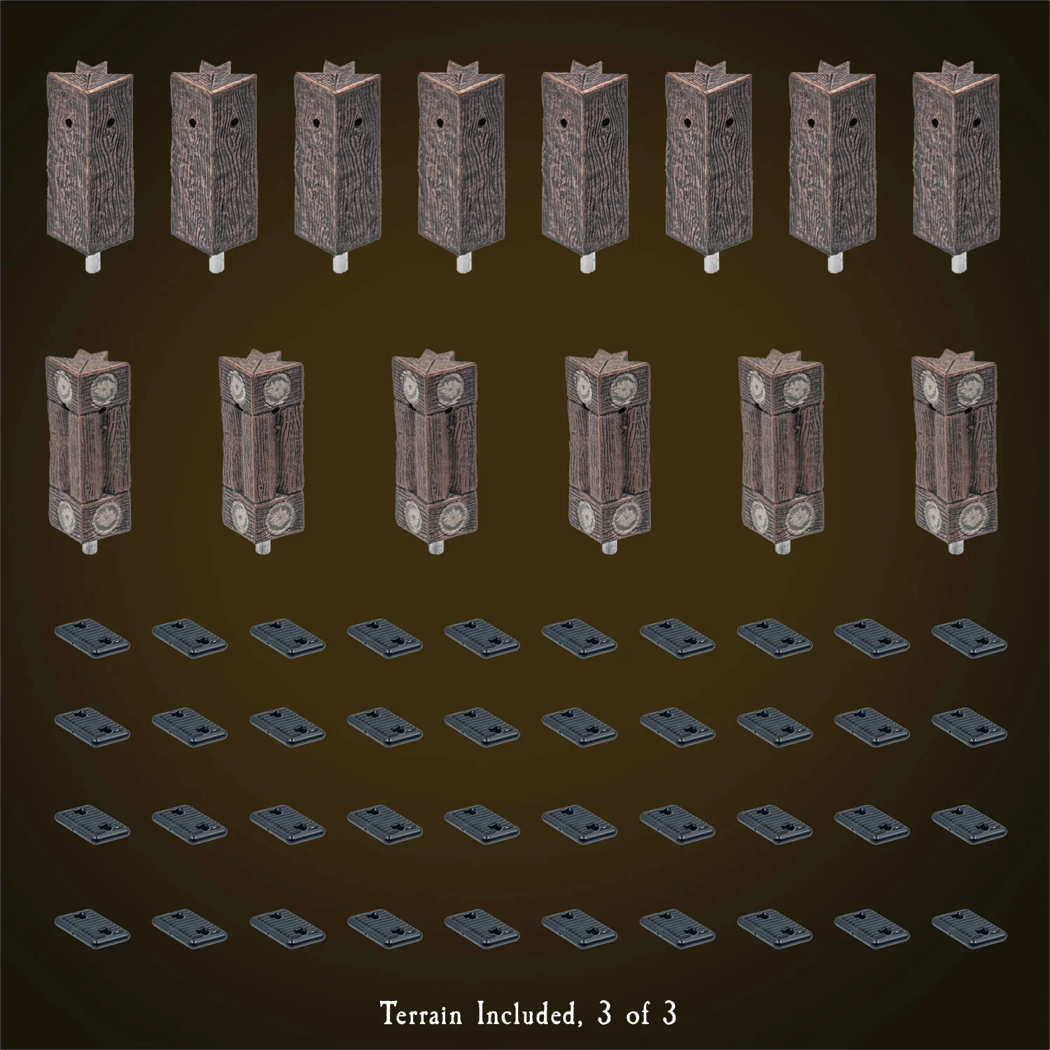 Large Treasure Chest - Wood Core (Unpainted) - Image 3